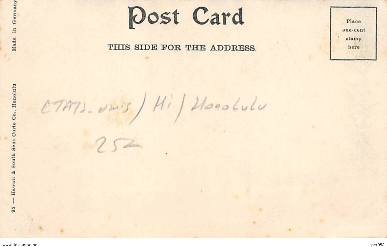 Etats-Unis - N°79228 - HONOLULU - Pa'u Rider - Alobi Nui From Hawaiian Islands- AFFRANCHISSEMENT DE COMPLAISANCE - Honolulu