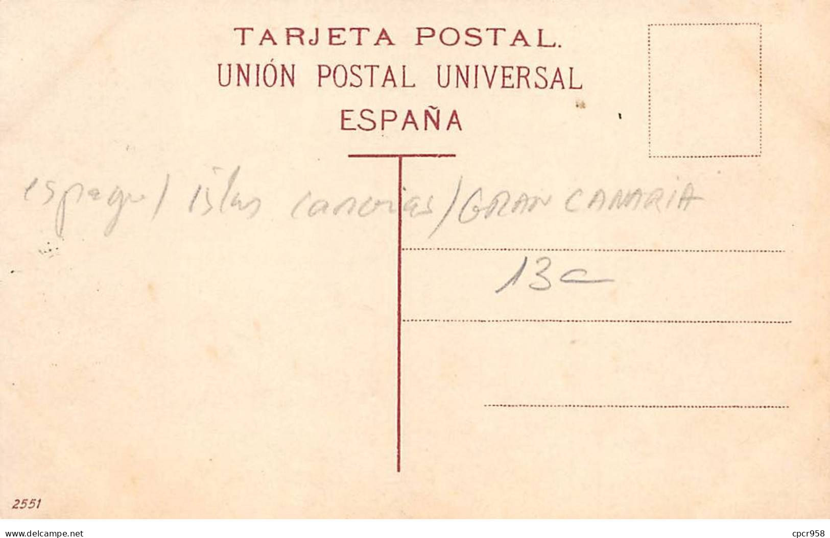 Espagne - N°79398 - LAS PALMA - GRAN CANARIA - Vue Générale - Carte Avec Un Bel Affranchissement - Gran Canaria