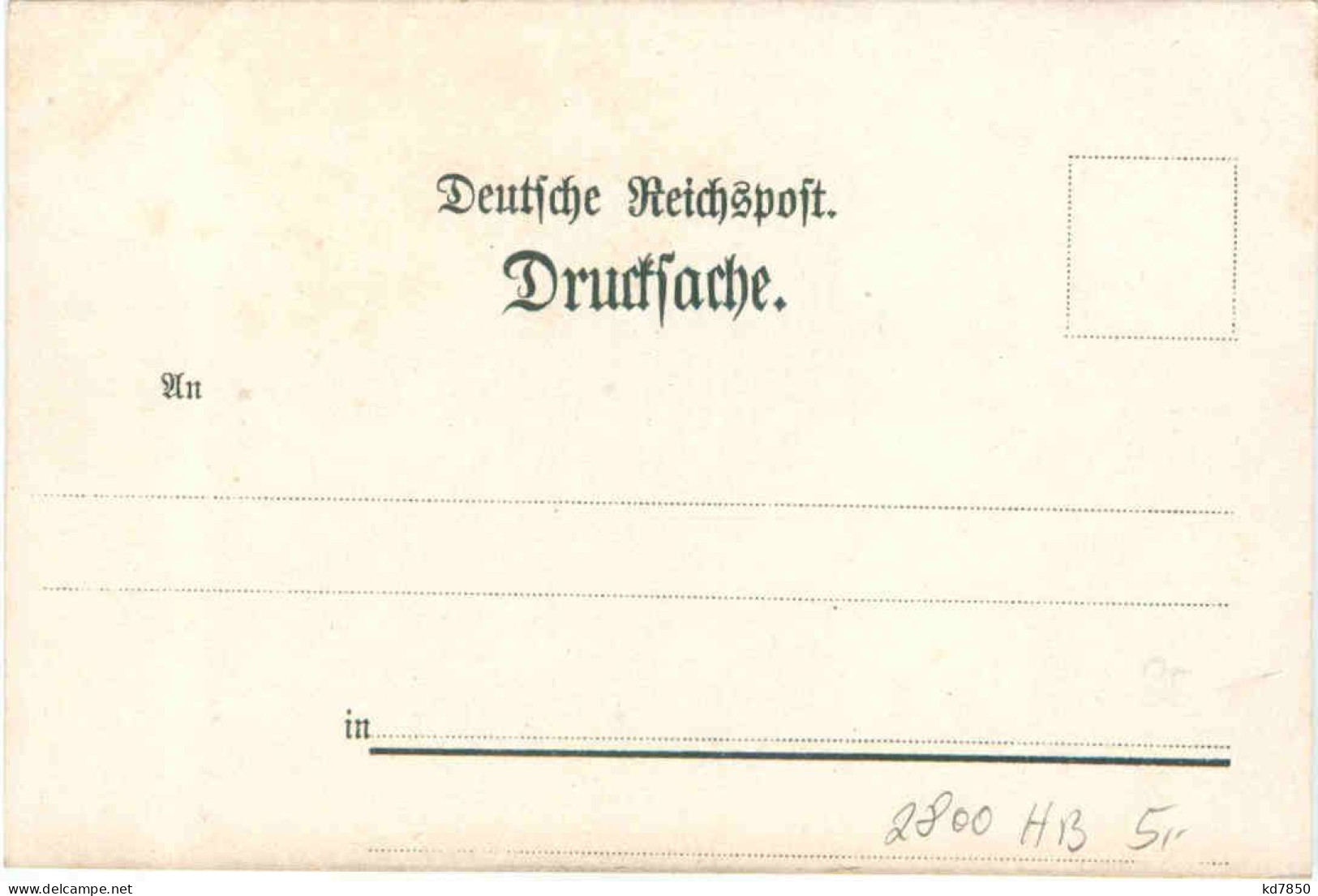 Gruss Aus Bremen - Bundesfest Des Deutschen Radfahrerbundes 1897 - Litho - Bremen