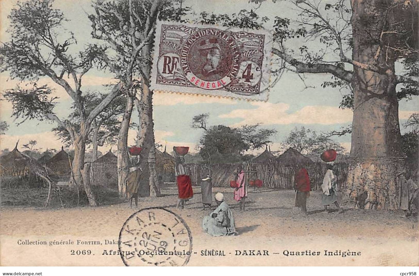 Sénégal - N°79506 - DAKAR - Quartier Indigène - Sénégal