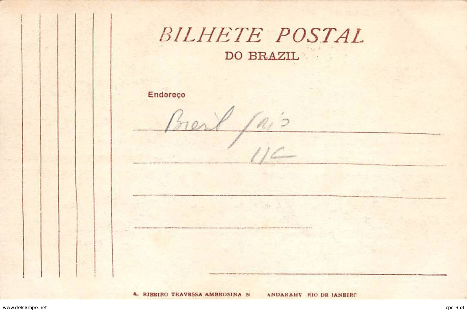 Brésil - N°78977 - RIO DE JANEIRO - Jardim Botanico - Carte Avec Bel Affranchissement - Rio De Janeiro