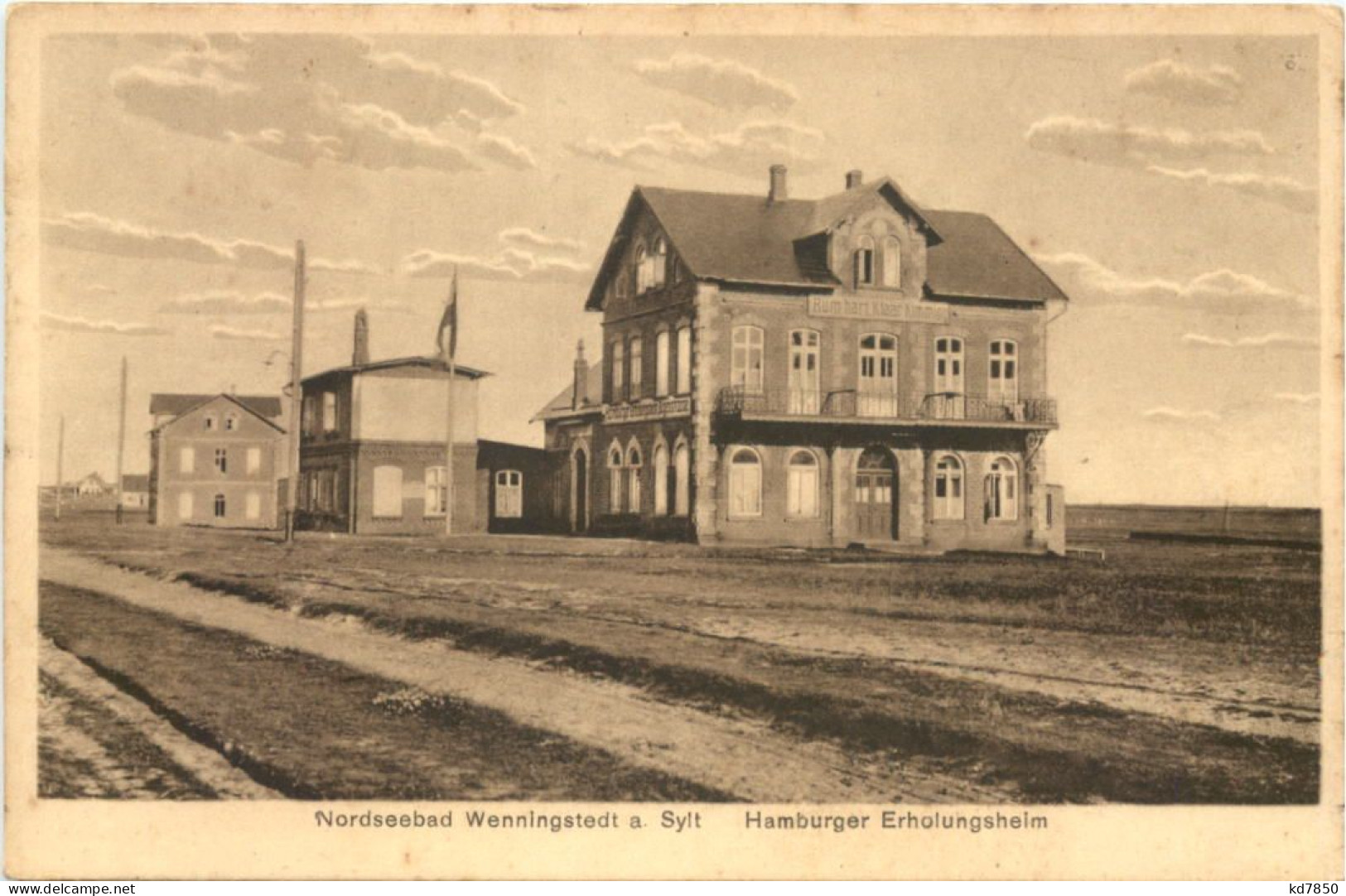 Seebad Wenningstedt A. Sylt, Hamburger Erholungsheim - Sylt