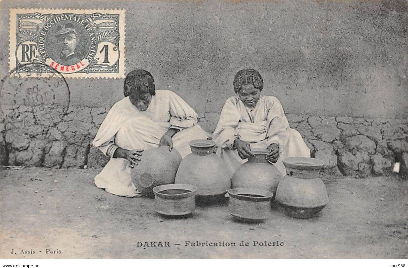 Sénégal - N°79462 - DAKAR - Fabrication De Poterie - Sénégal