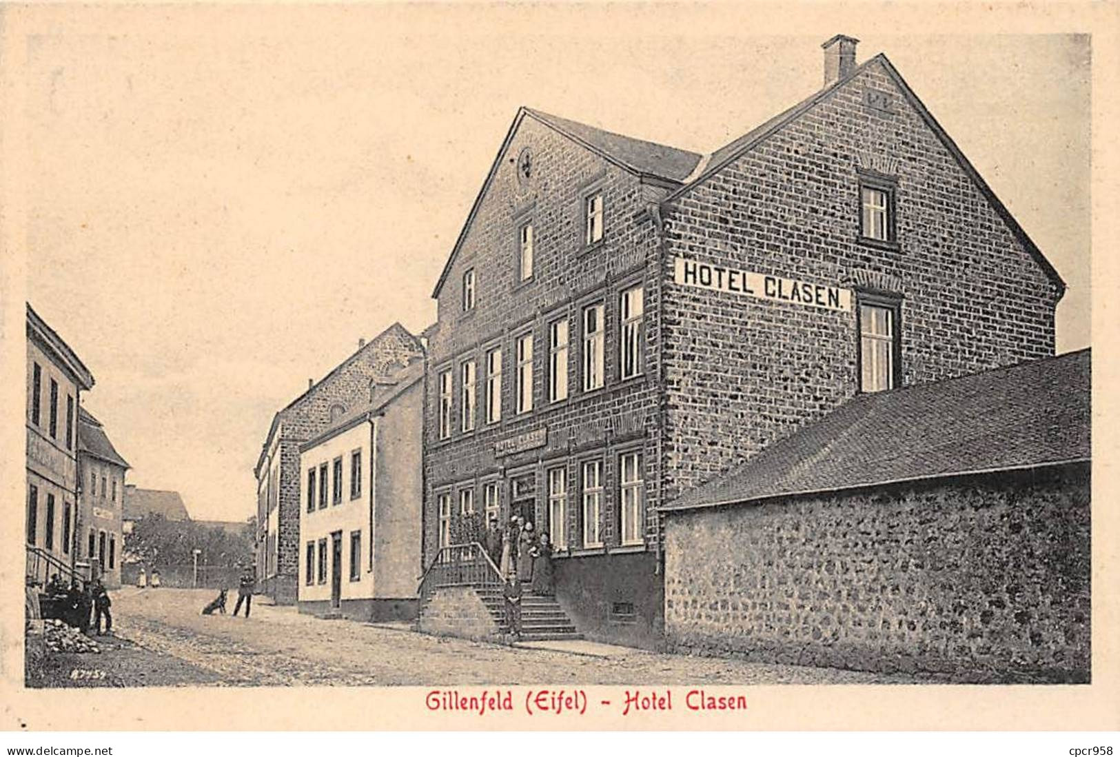 Allemagne - N°80062 - GILLENFELD (Eifel) - Hôtel Clasen - Other & Unclassified