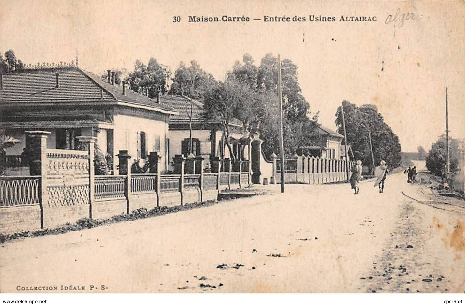 Algérie - N°79998 - MAISON-CARREE - Entrée Des Usines Altairac - Sonstige & Ohne Zuordnung