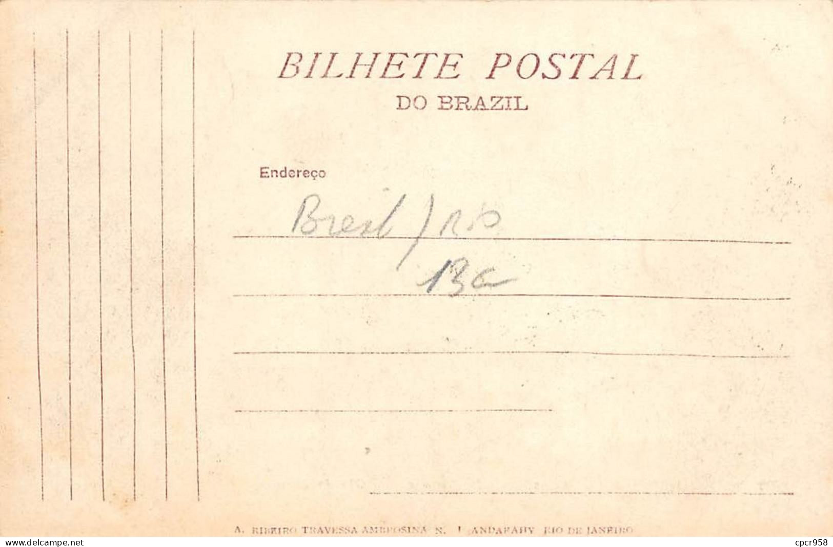 Brésil - N°78976 - RIO DE JANEIRO - Aqueducto Da Carioca - Carte Avec Bel Affranchissement - Rio De Janeiro