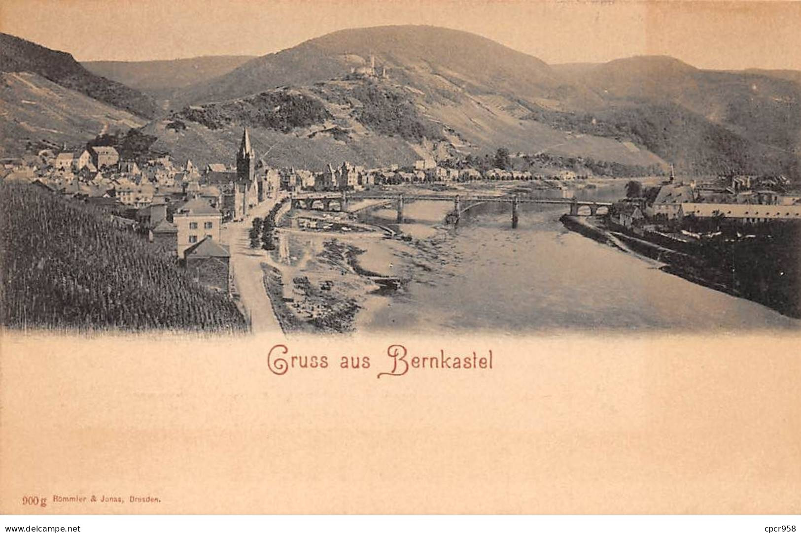 Allemagne - N°80068 - Gruss Aus BERNKASTEL - Bernkastel-Kues