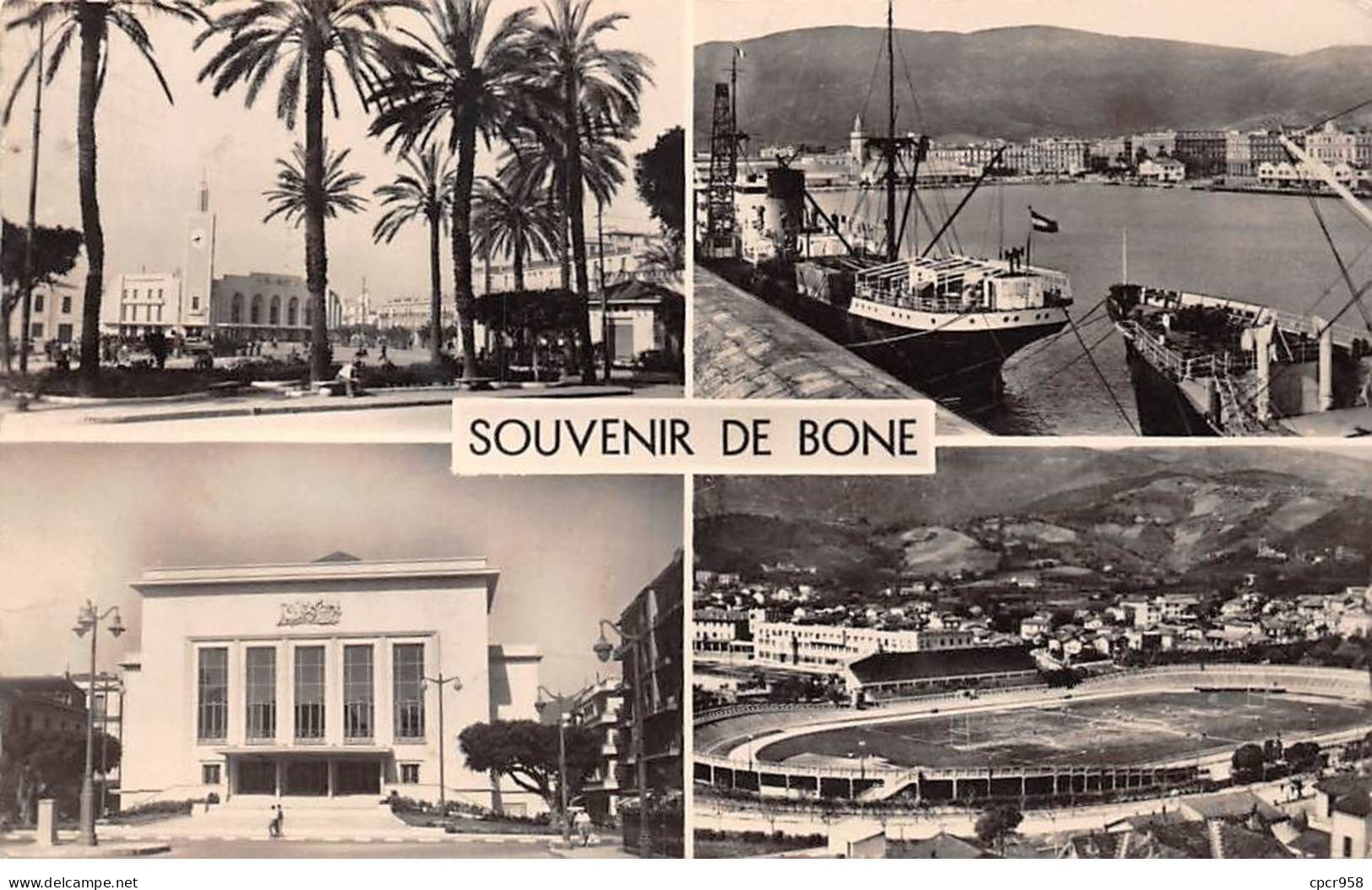 ALGERIE - BONE - SAN27069 - Vue D'Ensemble - CPSM - Autres & Non Classés