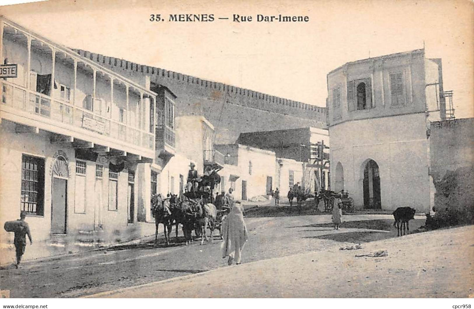 MAROC - MEKNES - SAN27050 - Rue Dar-Imene - Meknes