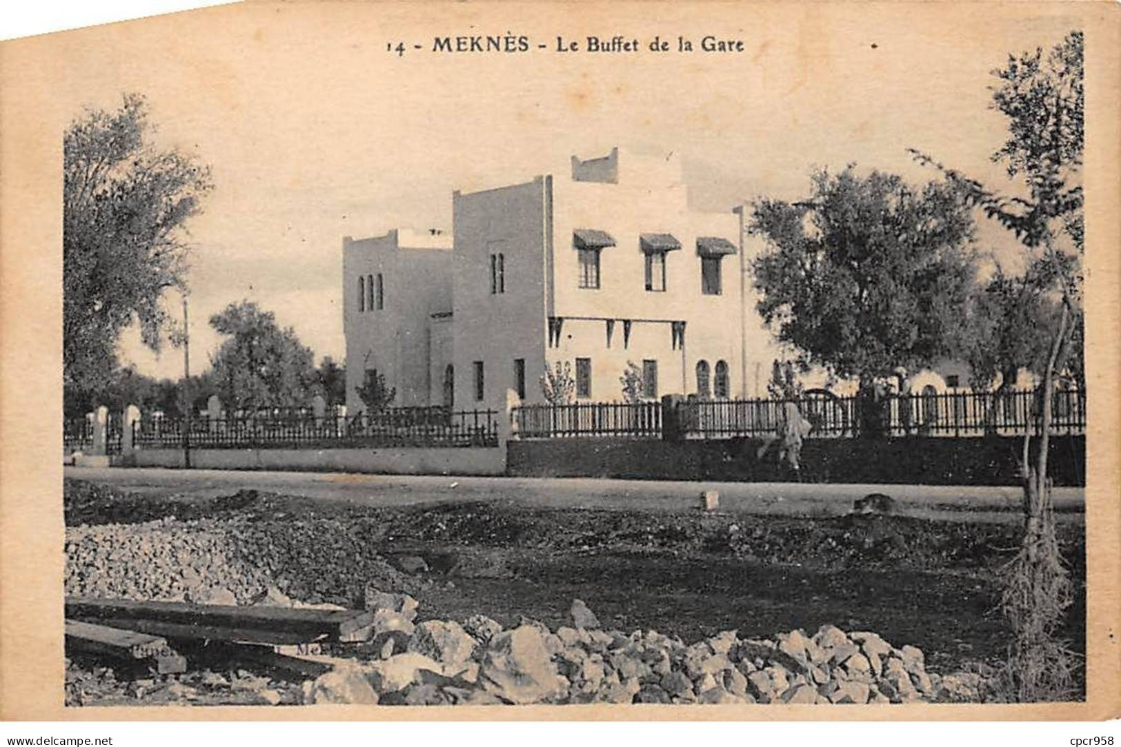 MAROC - MEKNES - SAN27051 - Le Buffet De La Gare - Meknes