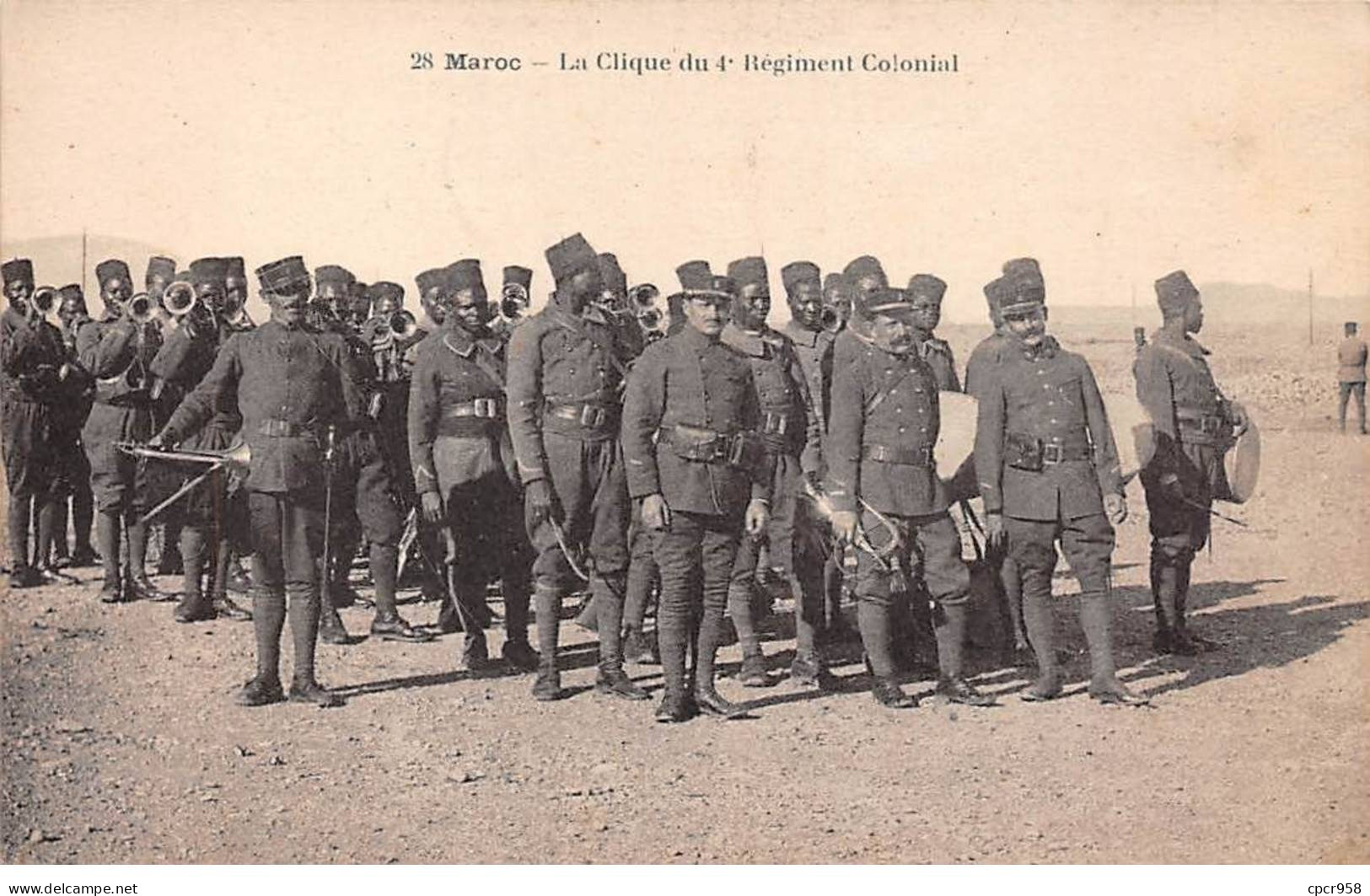 MAROC - SAN27019 - La Clinique Du 4e Régiment Colonial - Tanger