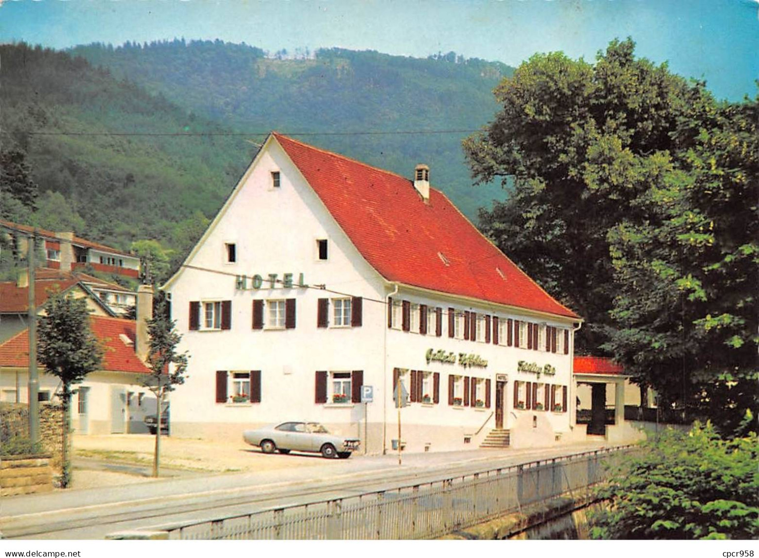 ALLEMAGNE - BAD WURTEMBERG - SAN26882 - Hotel Gasthof Zum Kybfelsen -CPSM - Other & Unclassified