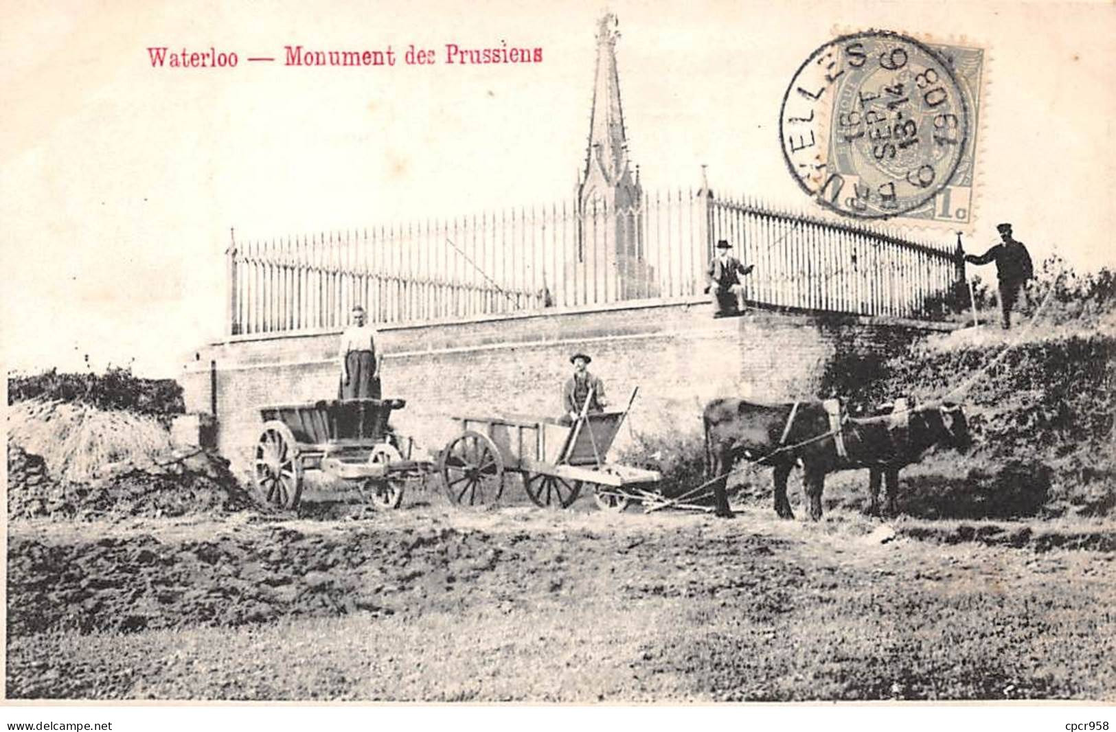 BELGIQUE - WATERLOO - SAN26827 - Monument Des Prussiens - Agriculture - Waterloo
