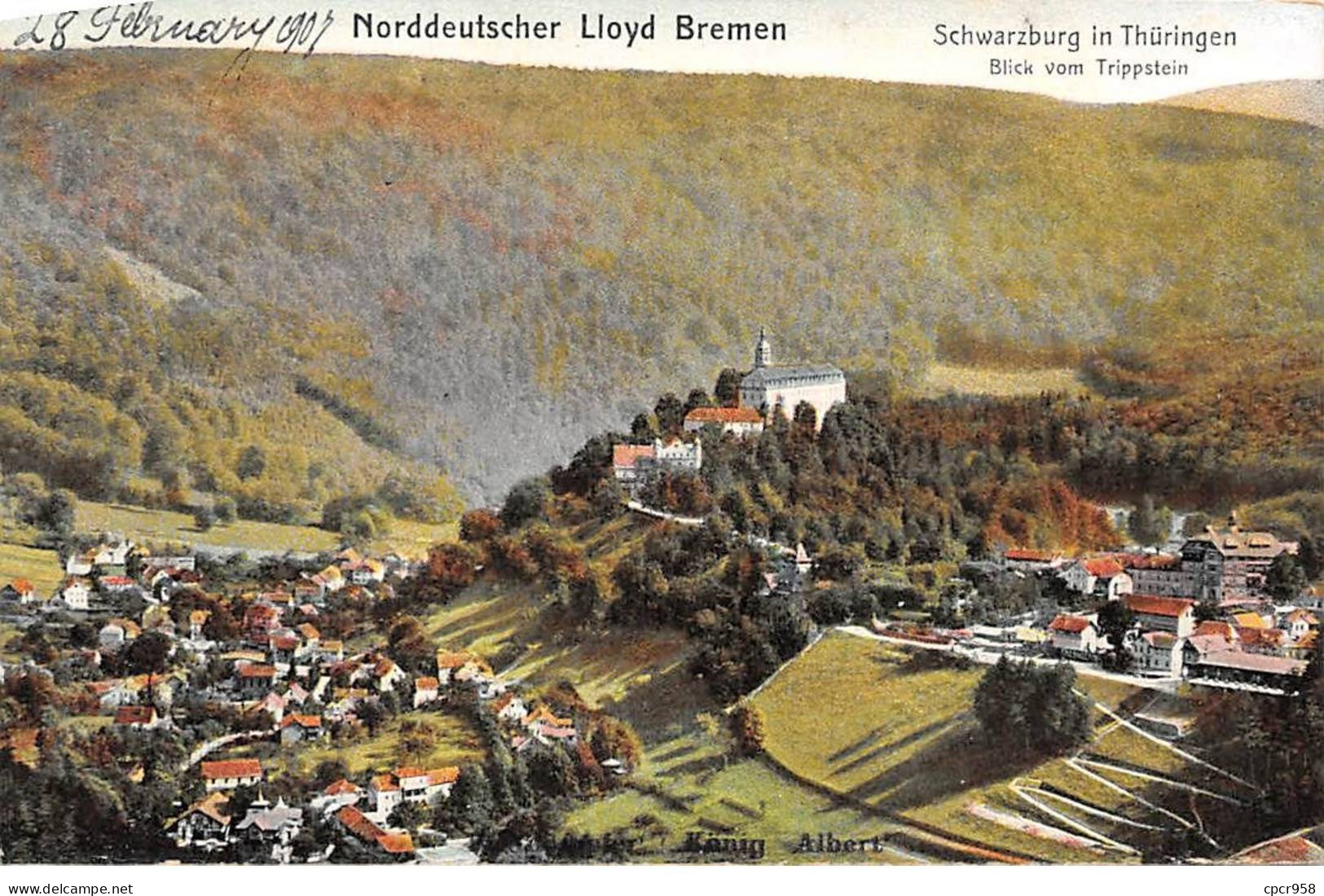 ALLEMAGNE - BREMEN - SAN26467 - Norddeutscher Lloyd Bremen - Schwarzburg In Thüringen - Bremen