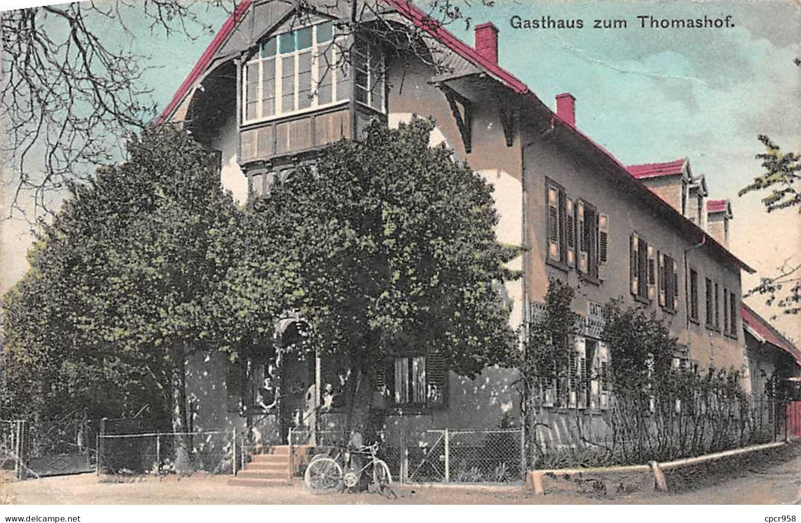 ALLEMAGNE - KARLSRUHE - SAN26453 - Gasthaus Zum Thomashof - Pli - Karlsruhe