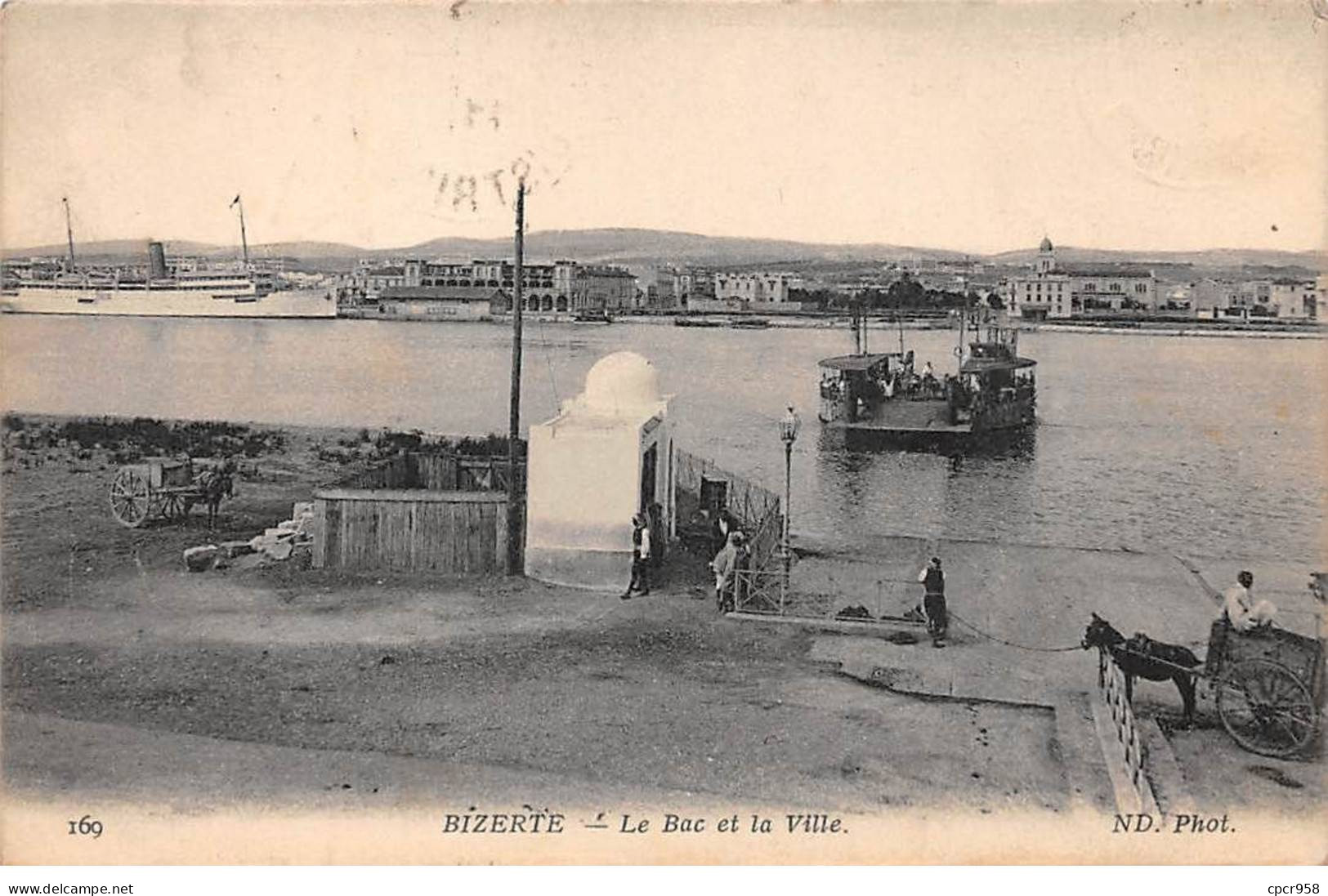 Tunisie - N°79650 - BIZERTE - Le Bac Et La Ville - Tunisia