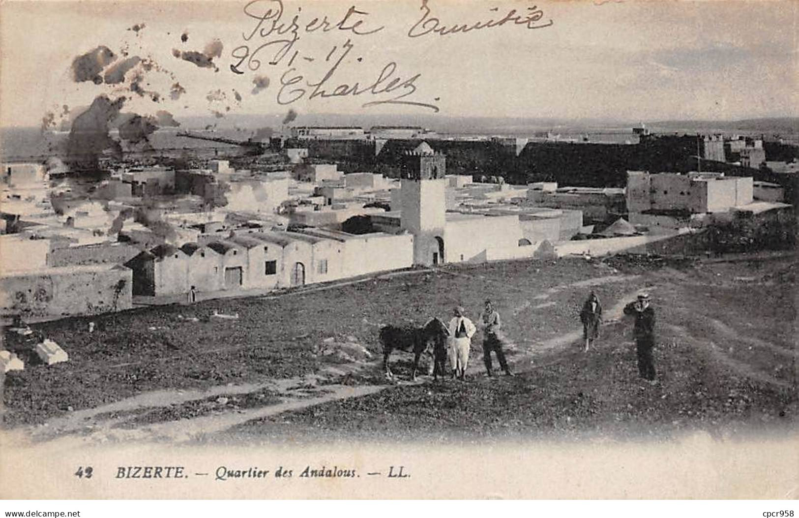 Tunisie - N°79648 - BIZERTE - Quartier Des Andalous - Tunisia