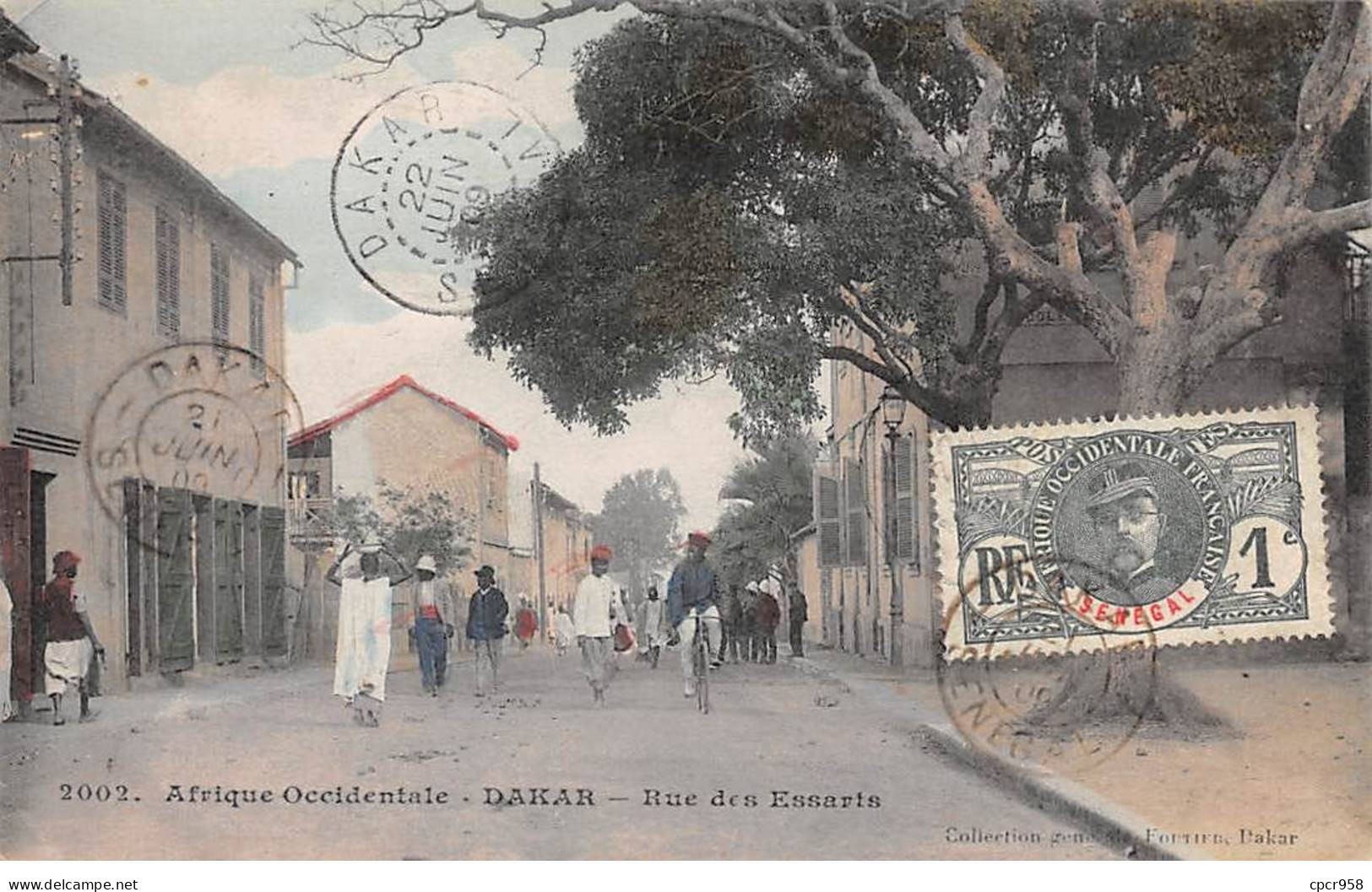 Sénégal - N°79474 - DAKAR - Rue Des Essarts - Sénégal