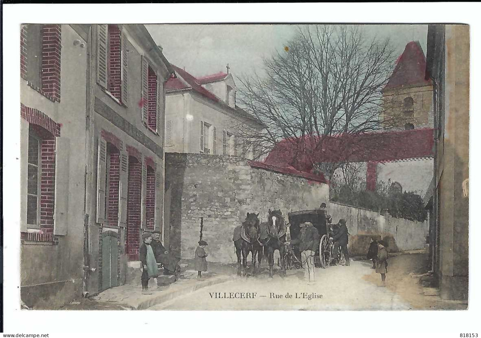 VILLECERF  -  Rue De L'Eglise - Other & Unclassified
