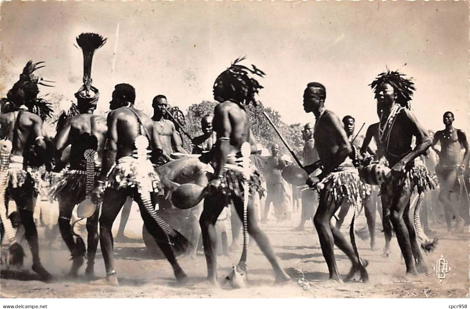 TCHAD - REGION DE DABA - SAN35981 - Danses Après La Récolte Du Coton - CPSM 14x9 Cm - Tschad