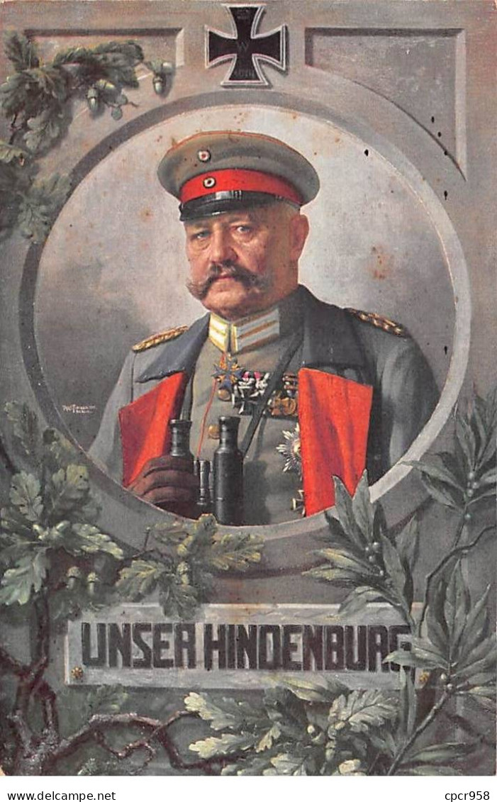 ALLEMAGNE - SAN36057 - Unser Hindenburg - Croix Rouge - Otros & Sin Clasificación