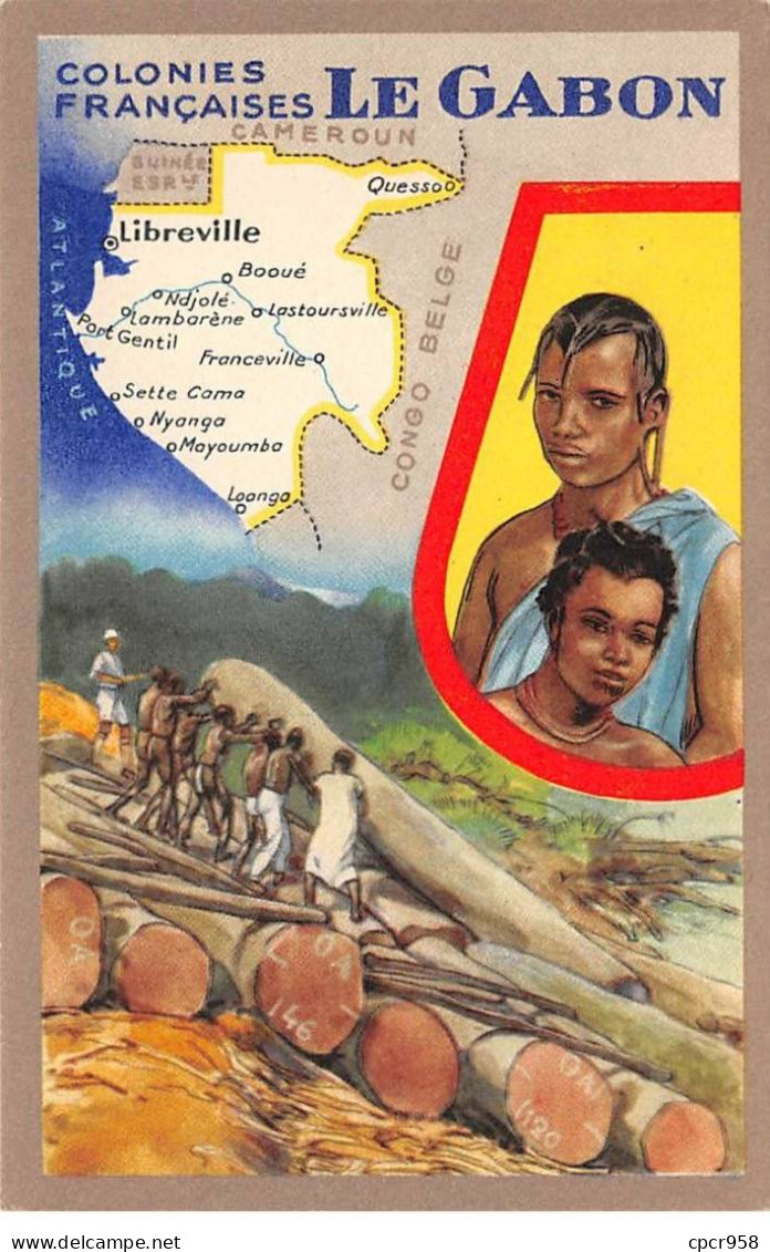 Gabon - N°82196 - Les Colonies Françaises - Edition Spéciale Des Produits Du Lion Noir - Gabon