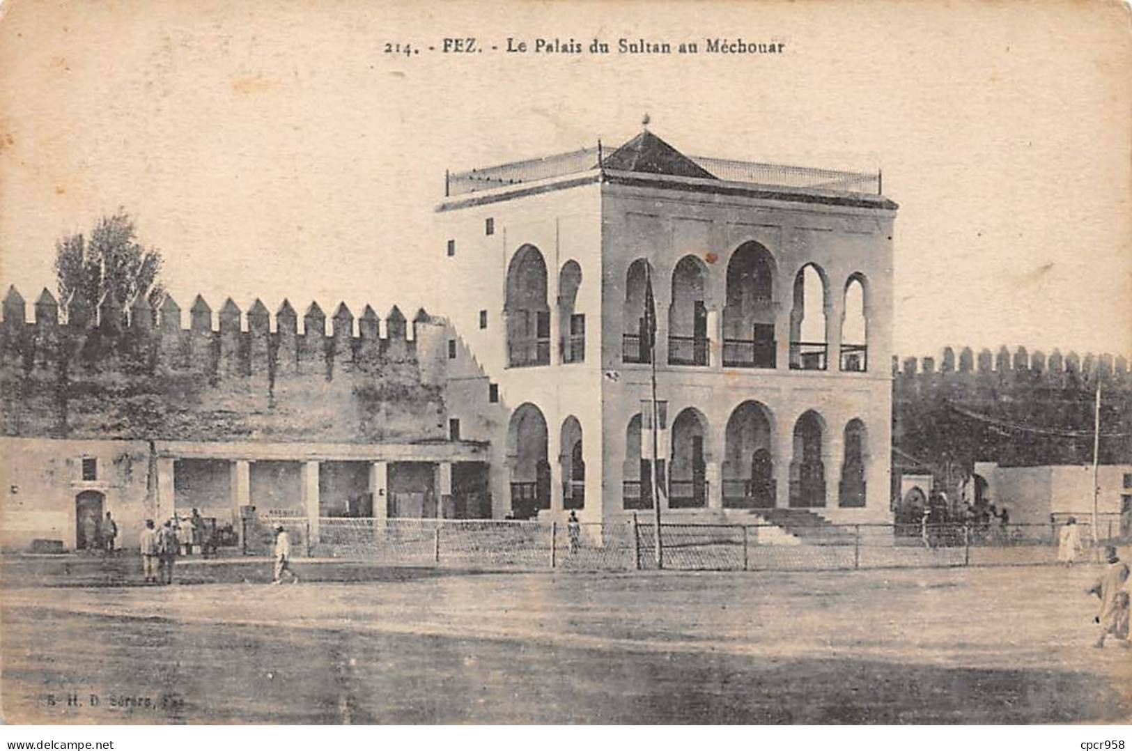 MAROC - SAN40890 - FEZ - Le Palais Du Sultan Au Méchouar - Fez