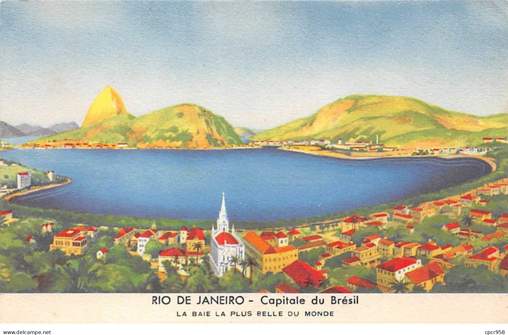 BRESIL - SAN40935 - RIO DE JANEIRO - La Capitole - Rio De Janeiro