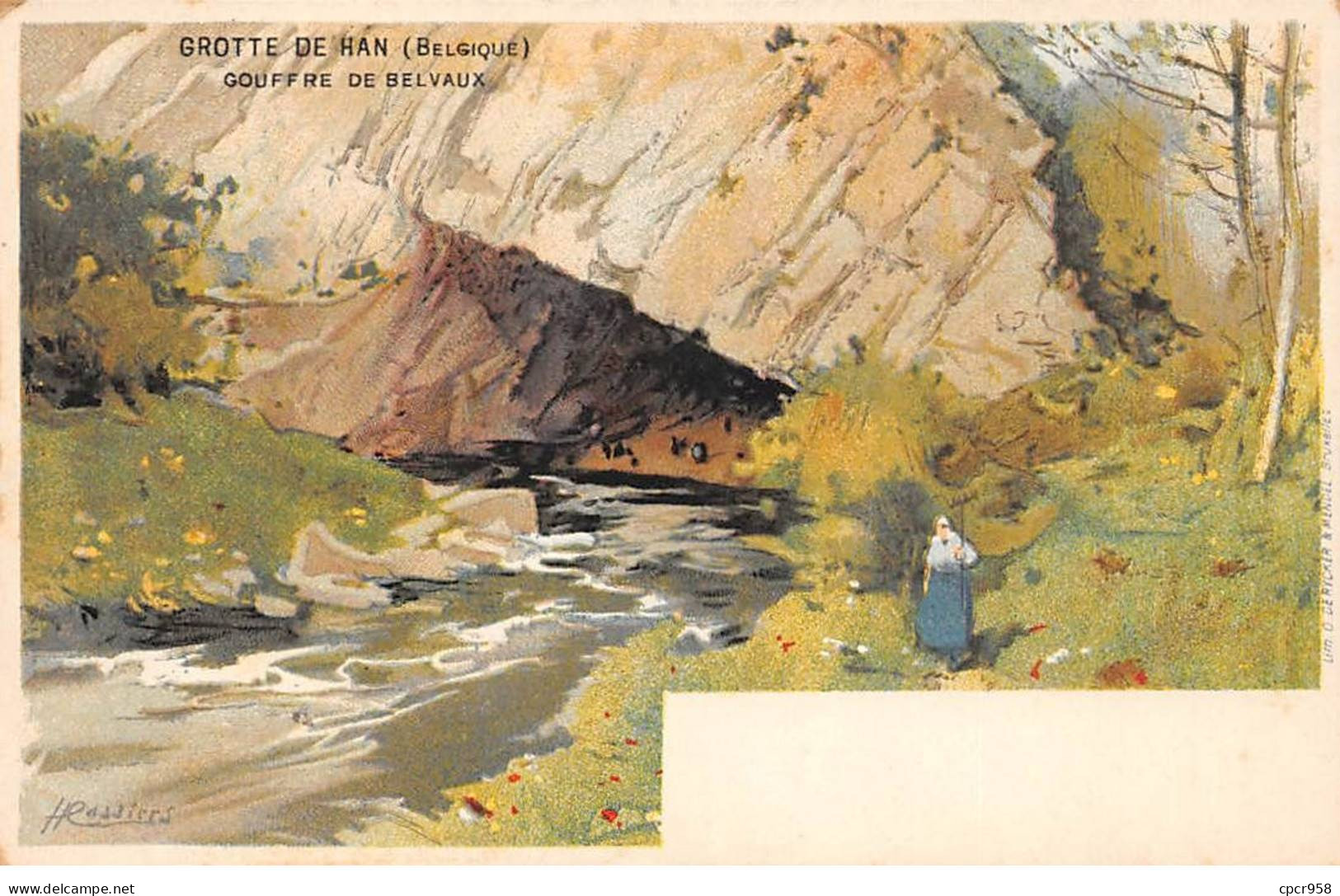 BELGIQUE - SAN40810 - Grotte De Han - Gouffre De Belvaux - Autres & Non Classés