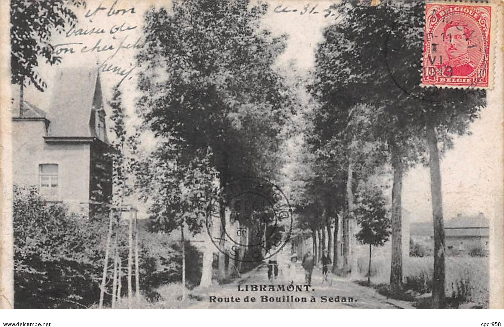 Belgique - N°66578 - LIBRAMONT - Route De Bouillon à Sedan - Libramont-Chevigny