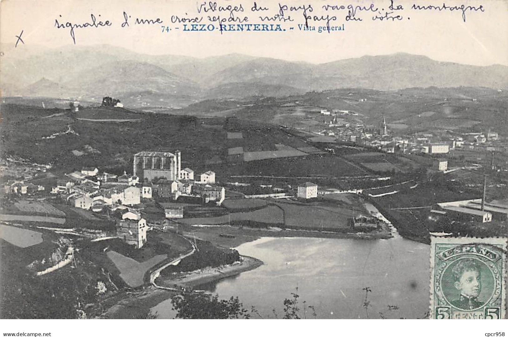 Espagne - N°65392 - LEZO-RENTERIA - Vista General - Guipúzcoa (San Sebastián)