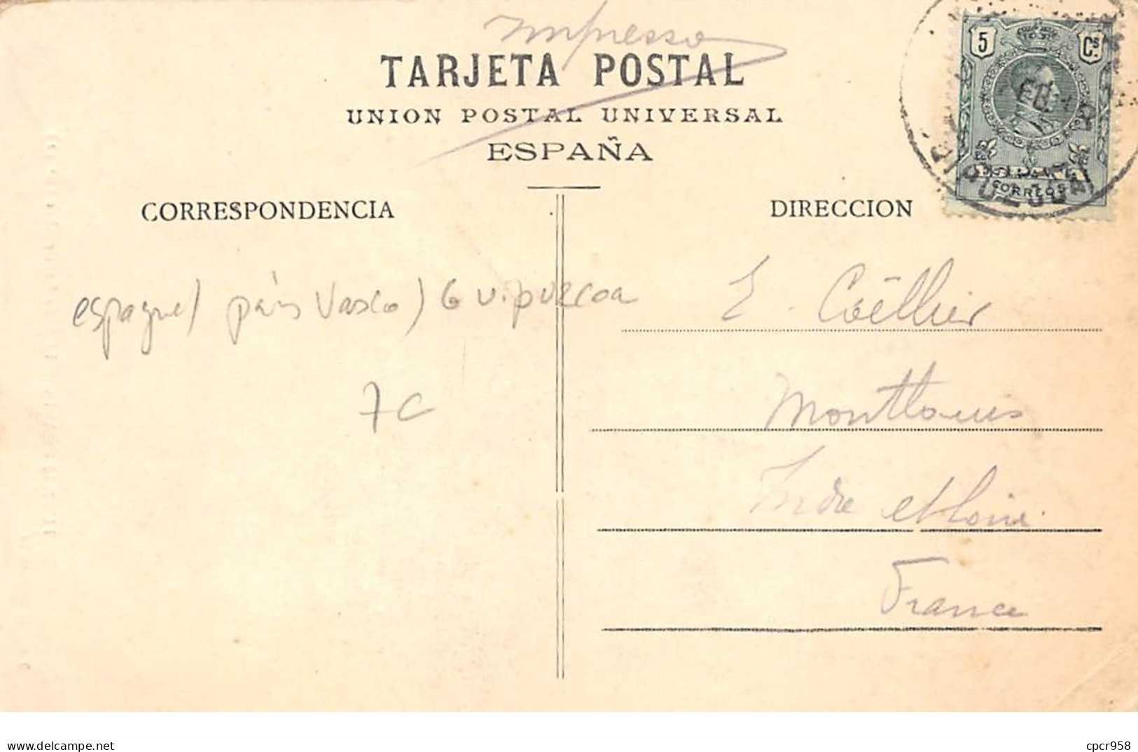 Espagne - N°65382 - GUIPUZCOA - FUENTERRABIA - El 8 De Septiembre (n°11) - Guipúzcoa (San Sebastián)