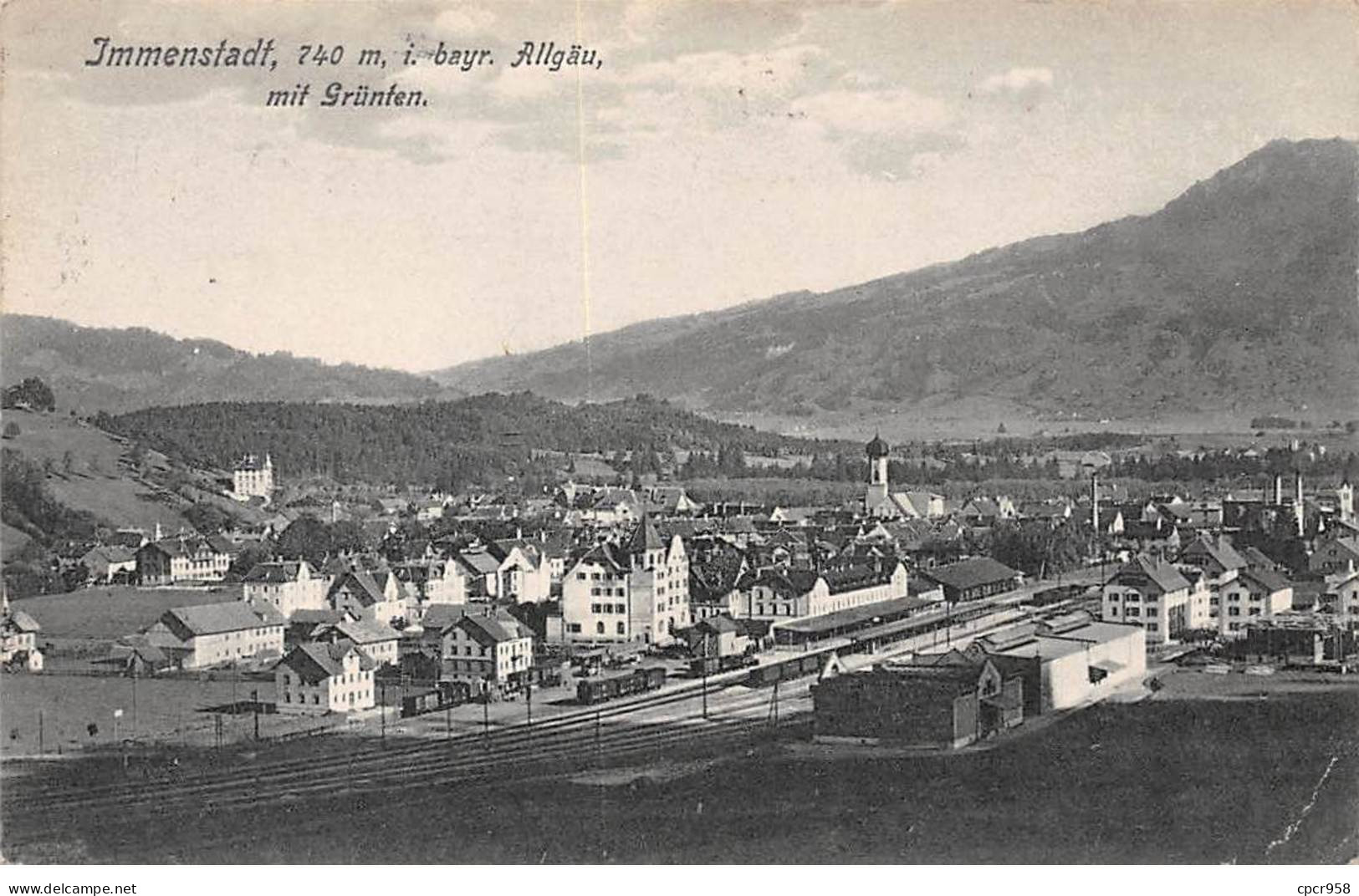 ALLEMAGNE - IMMENSTADT - SAN39502 - 740 M, I. Bayr. Allgäu Mit Grünten - Immenstadt