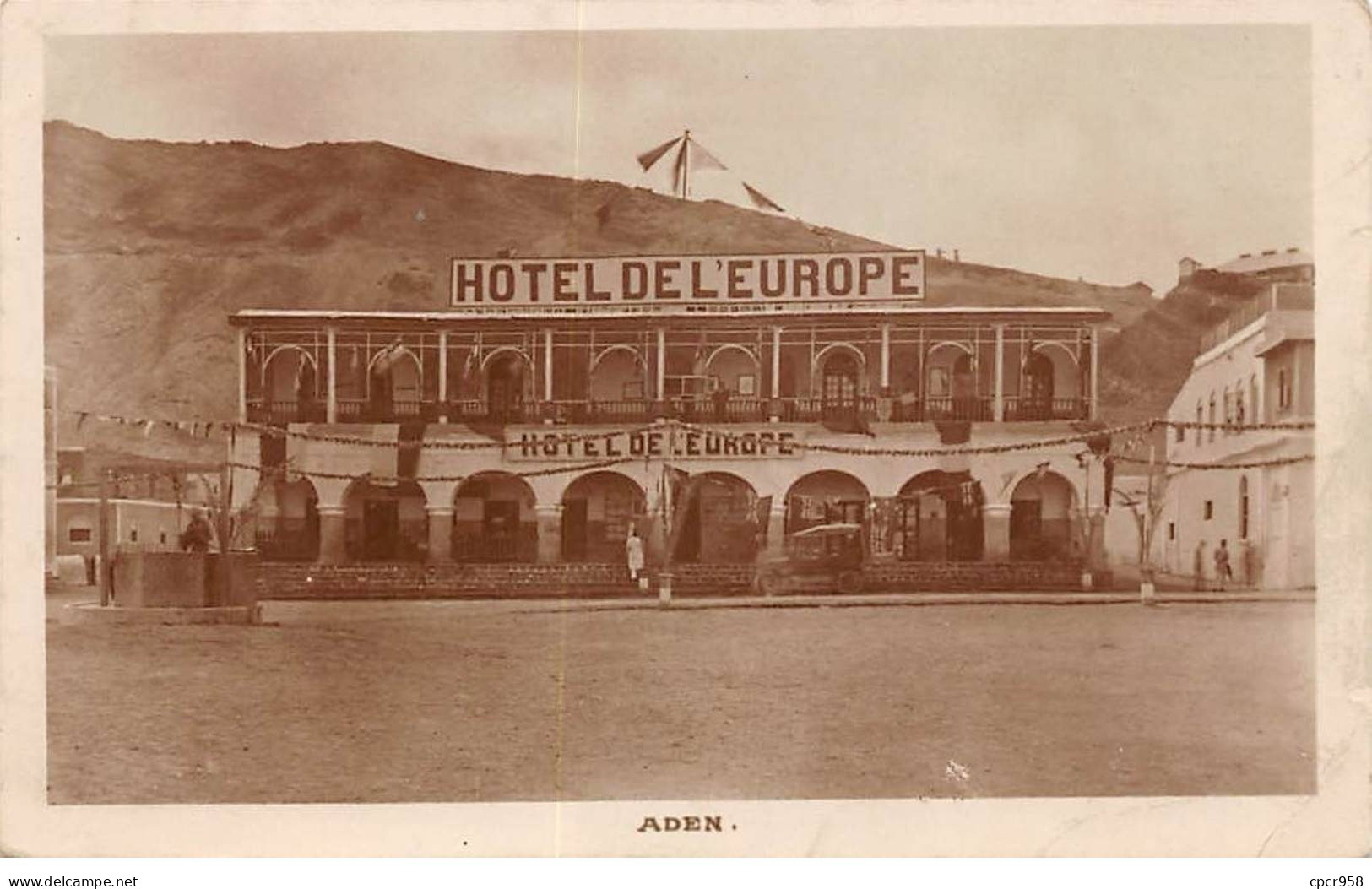 YEMEN - SAN39415 - Hotel De L'Europe - Aden - Yemen