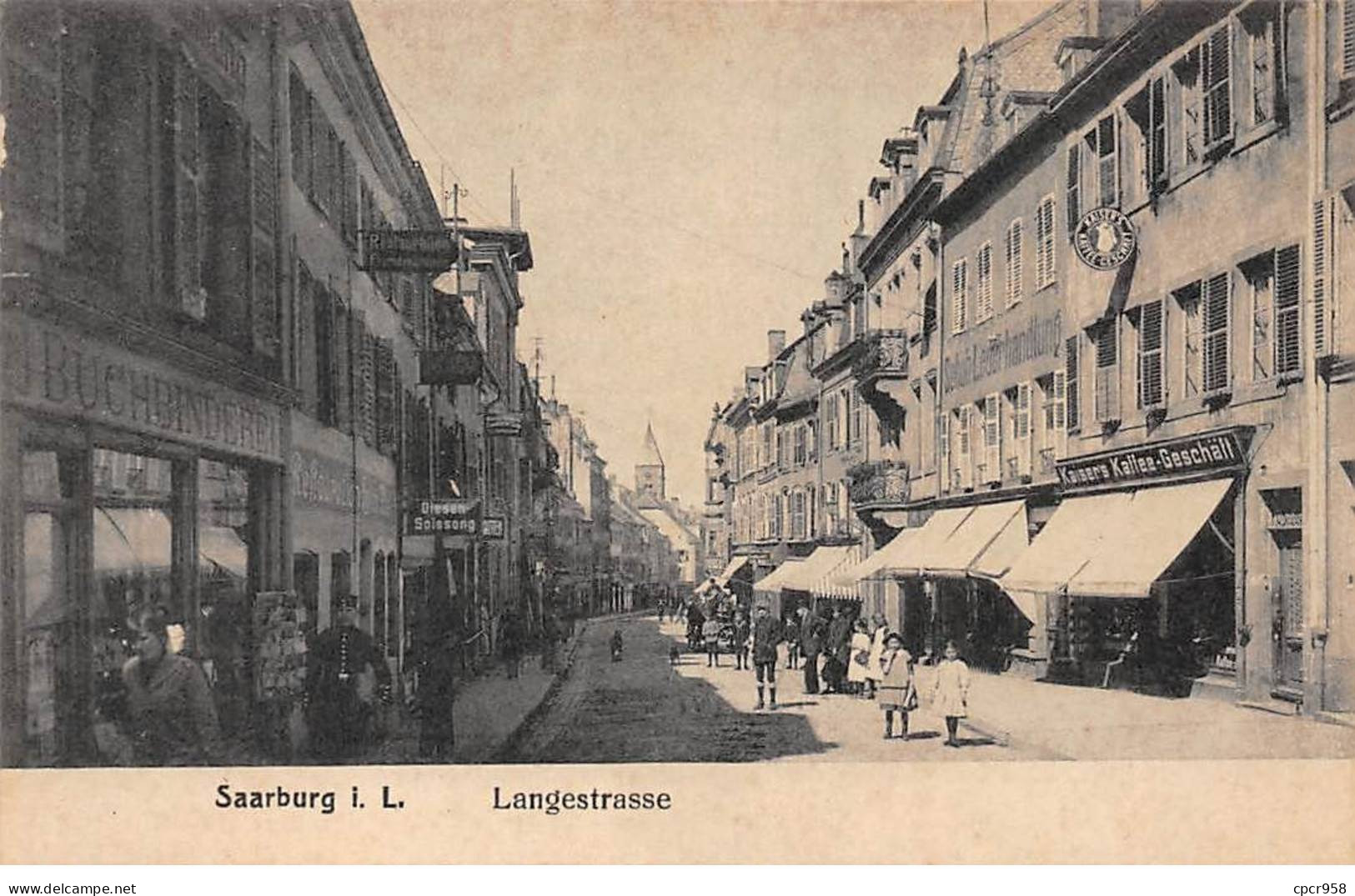 ALLEMAGNE - SAARBURG - SAN39522 - Langestrasse - Saarburg