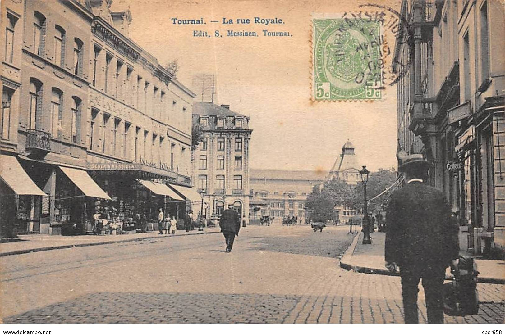 BELGIQUE - TOURNAI - SAN39249 - La Rue Royale - Tournai