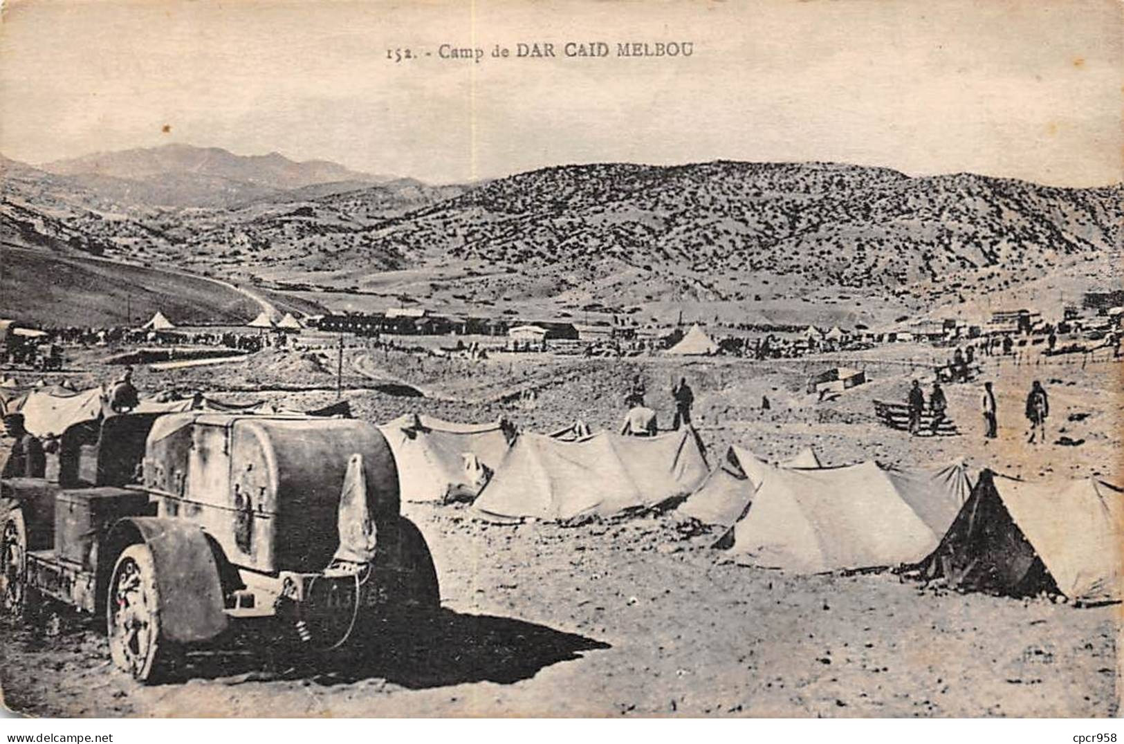 MAROC - MELBOU - SAN39349 - Camp De Dar Caid Melbou - Sonstige & Ohne Zuordnung