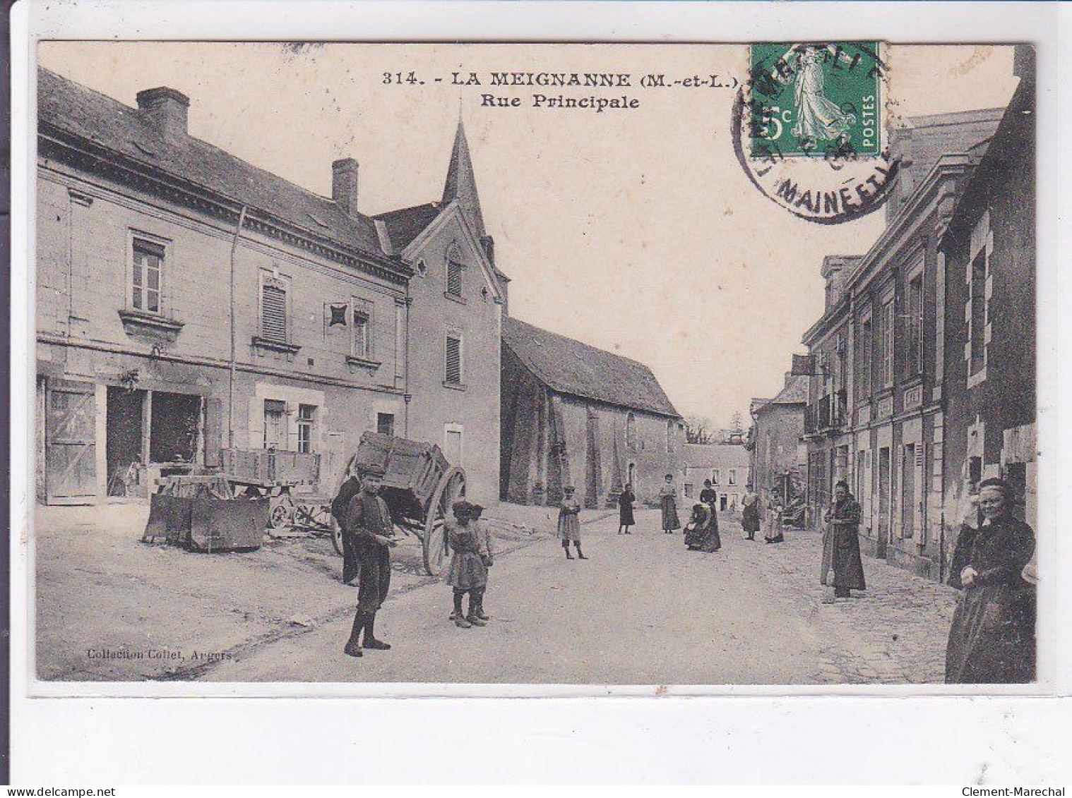 LA MEIGNANNE: Rue Principale - Très Bon état - Other & Unclassified