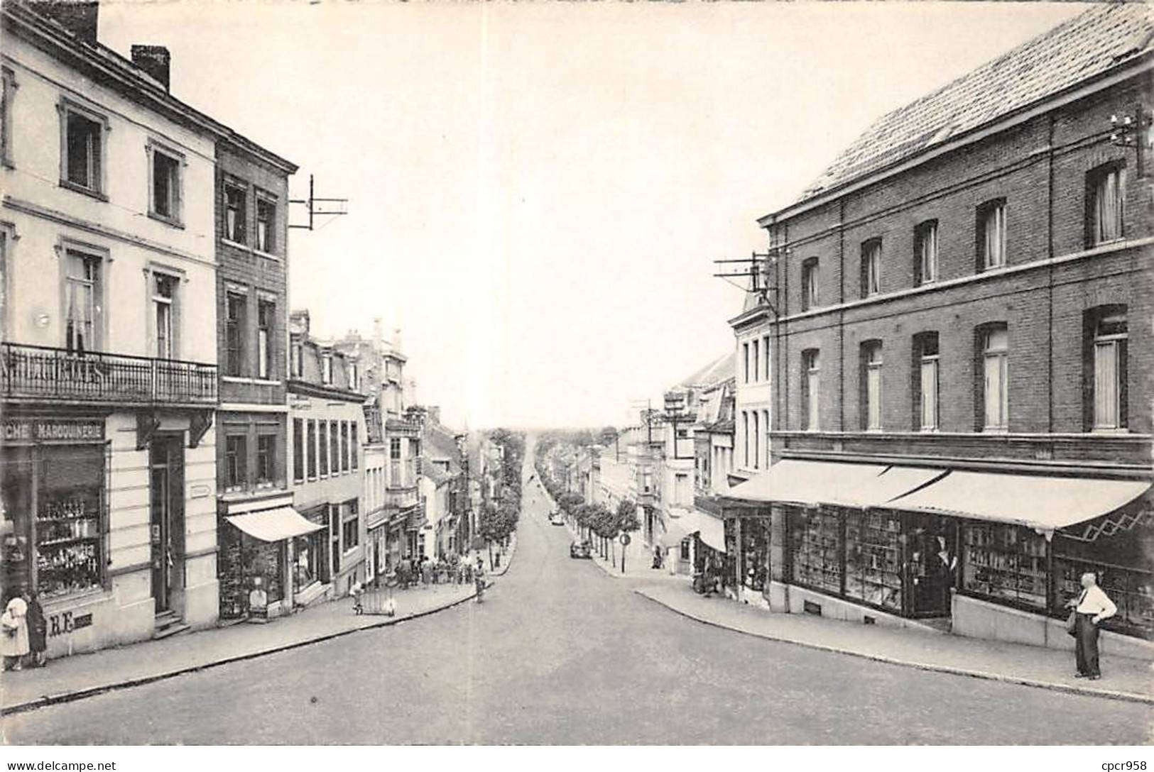 BELGIQUE - BONSECOURS - SAN39240 - Avenue De La Basilique Vers Péruwelz - Péruwelz