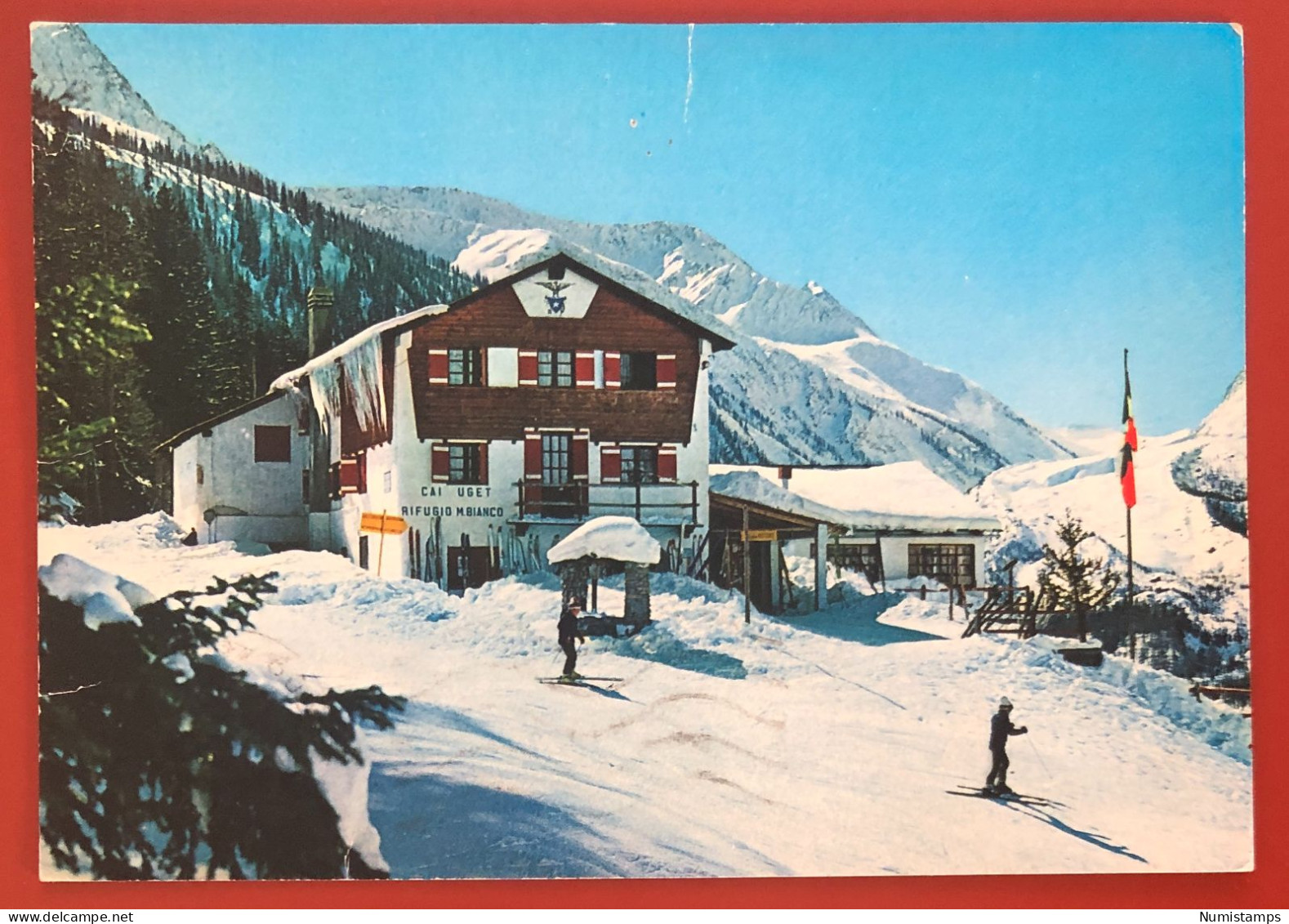 COURMAYEUR VAL VENY - Rifugio M. Bianco M. 1666 - Campeggio Nazionale CAI - UGET - 1976 (c844) - Aosta