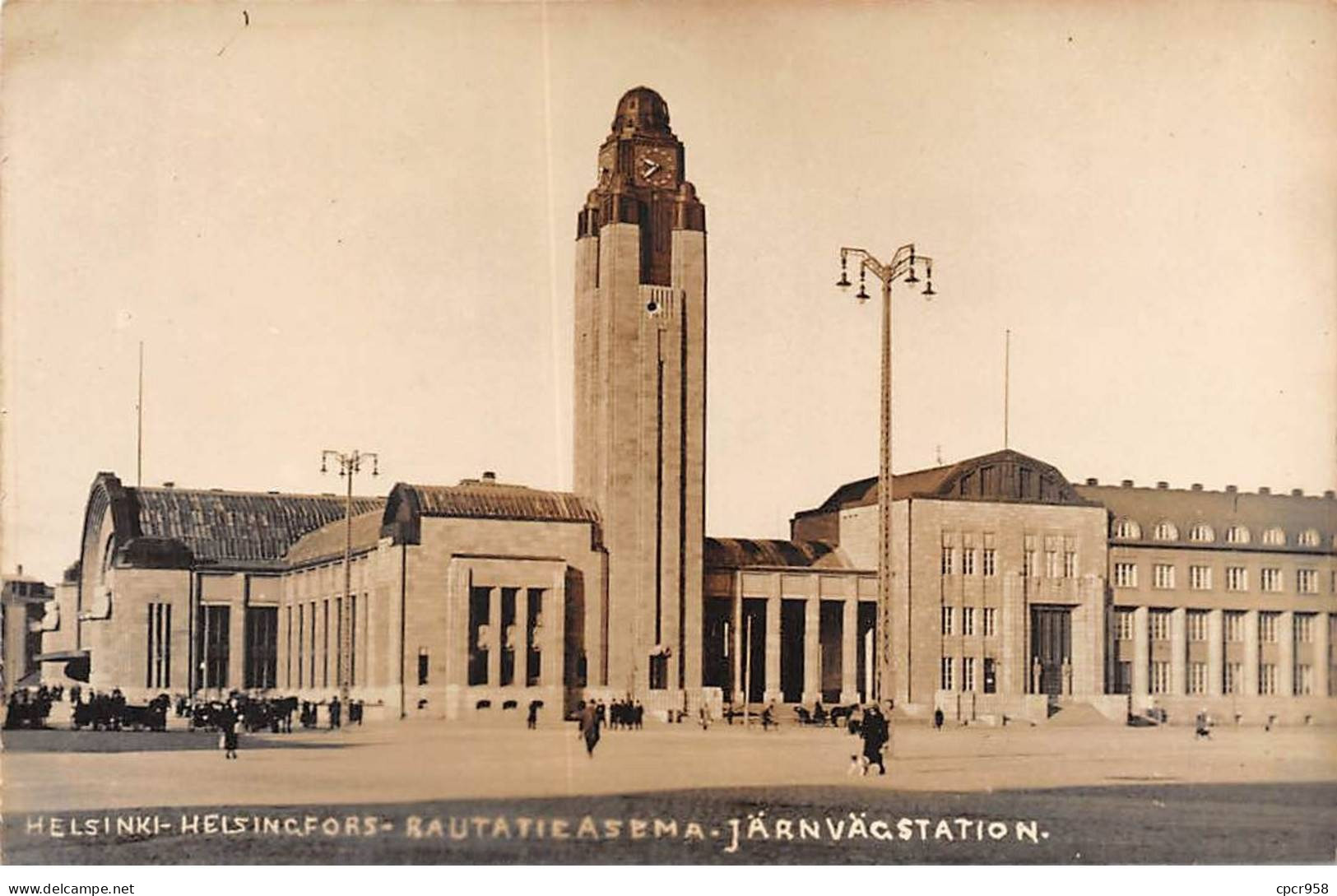 FINLAND - HELSINKI - SAN39276 - Helsingfors - Rautatieasema - Järnvägstation - Finland