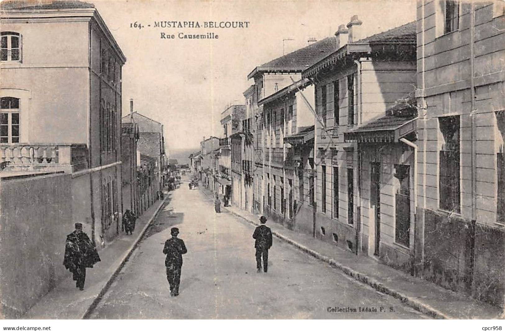 ALGERIE - ALGER - SAN39374 - Mustapha Belcourt - Rue Causemille - Algiers