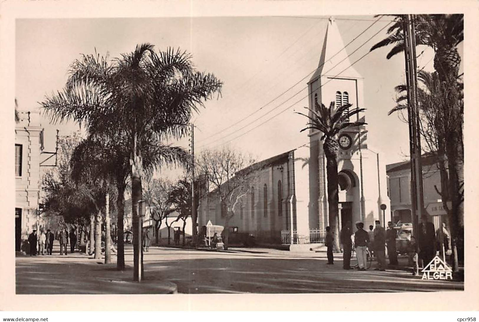 ALGERIE - ROUIBA - SAN39144 - L'Eglise Et La Route D'Aïn Taya - Other & Unclassified