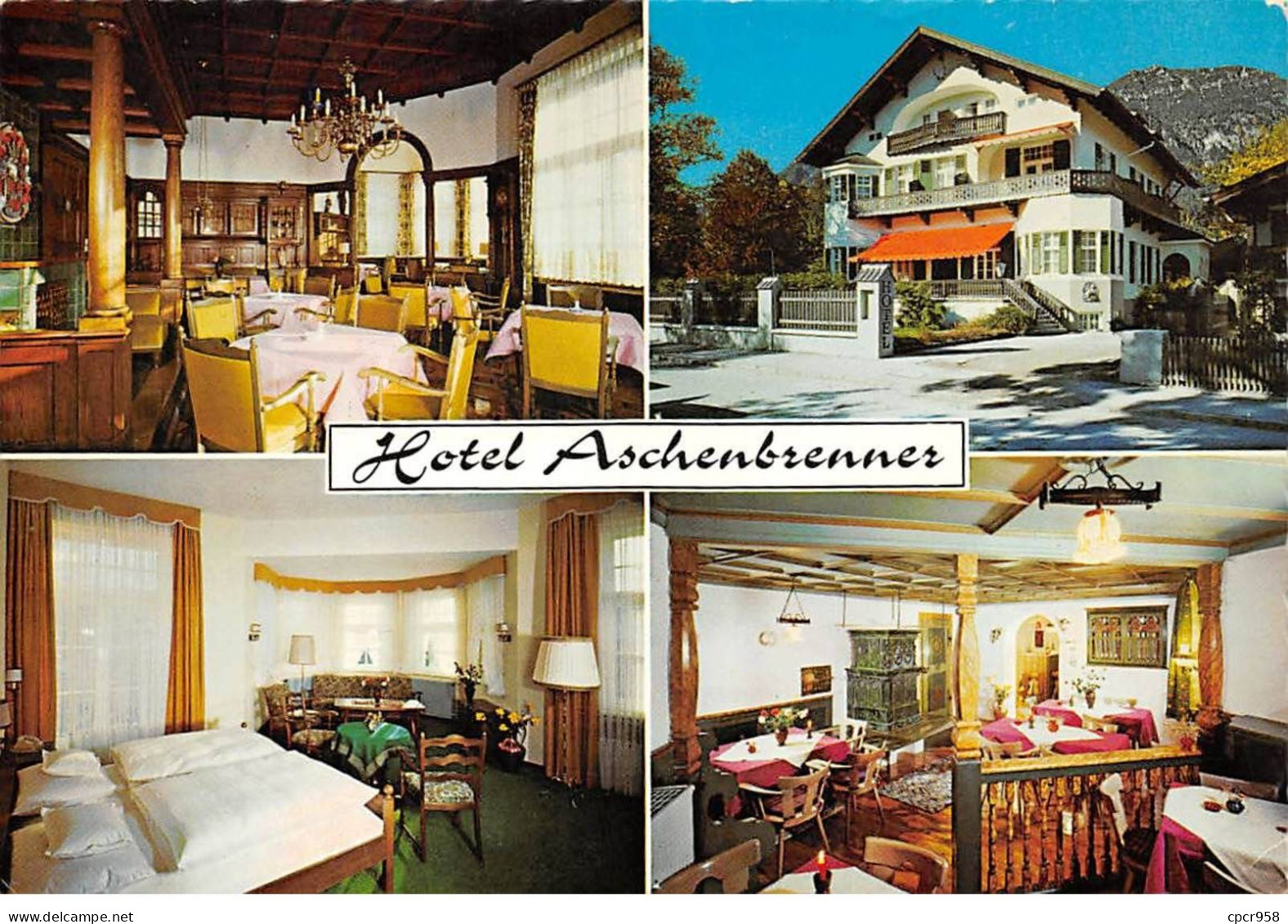 ALLEMAGNE - GARMISCH - SAN42913 - Hôtel Aschenbrenner - CPSM 15x10 Cm - Garmisch-Partenkirchen