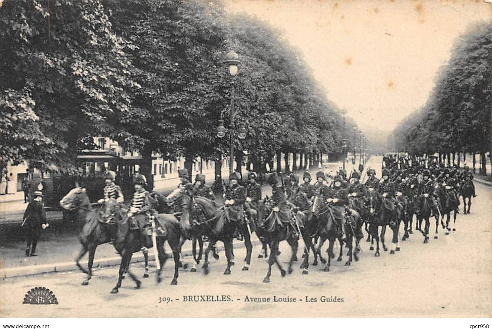 BELGIQUE - BRUXELLES - SAN42804 - Avenue Louise - Les Guides - Avenues, Boulevards