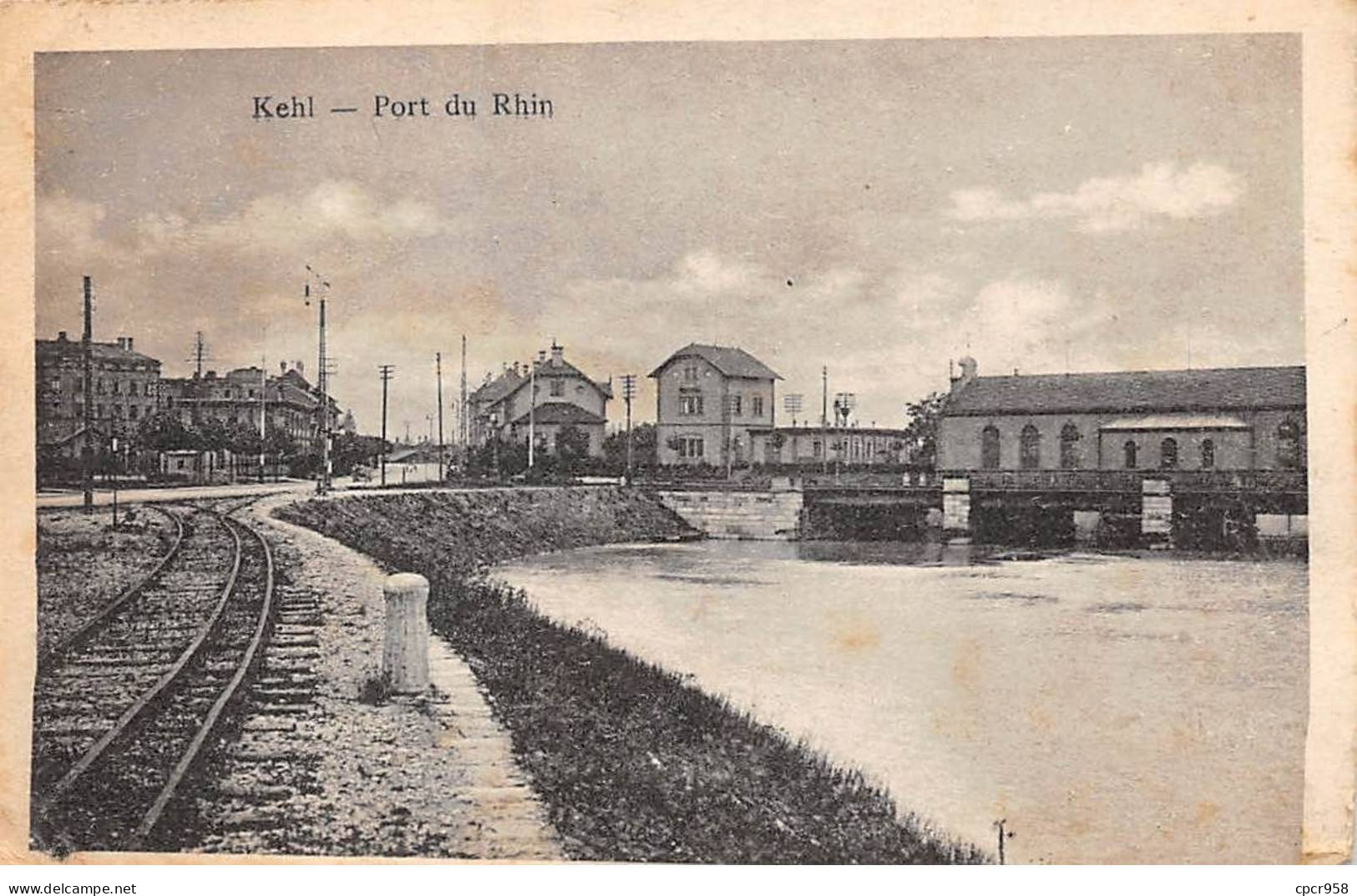 ALLEMAGNE - KEHL - SAN42910 - Port Du Rhin - En L'état - Kehl