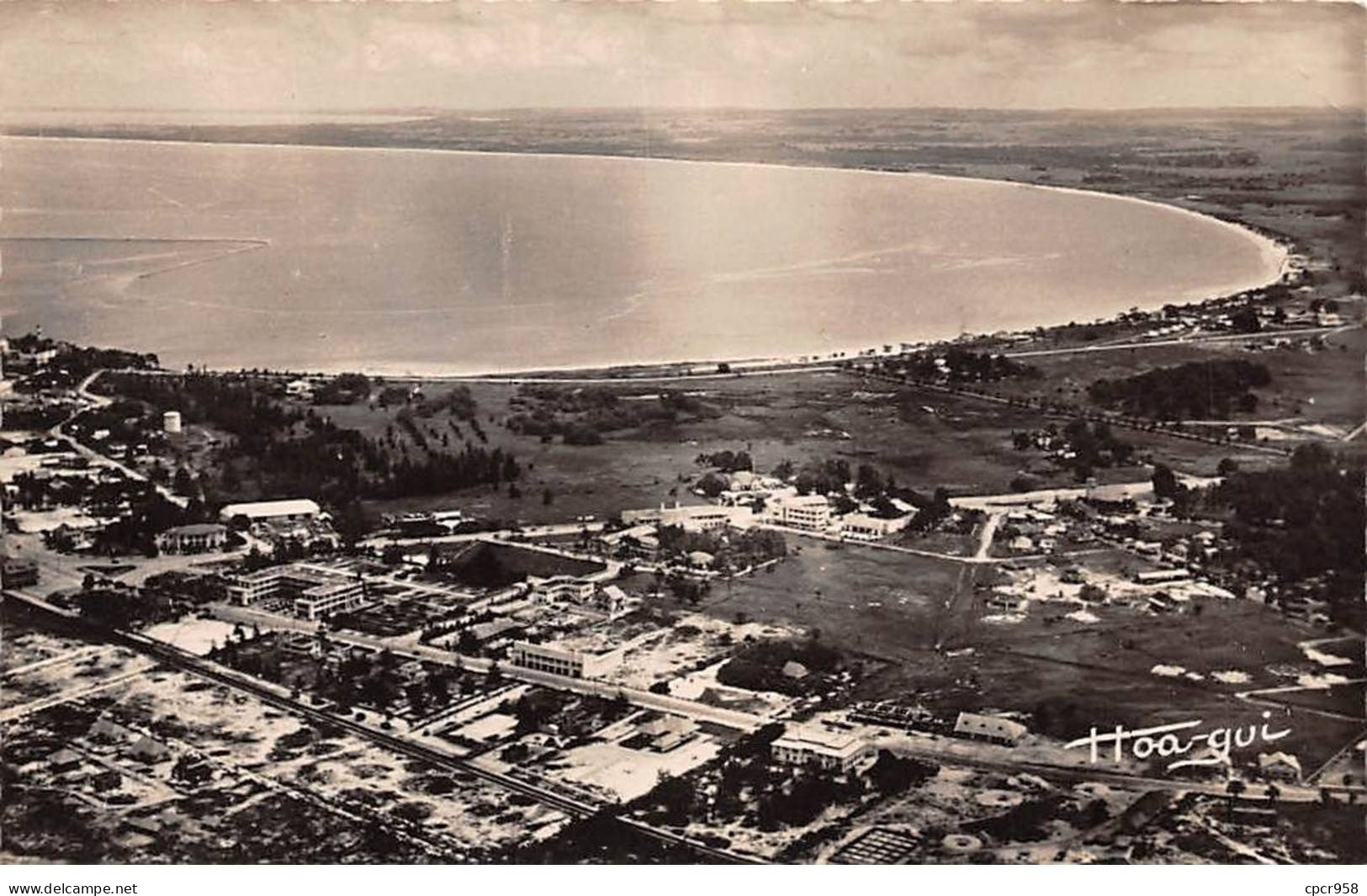 CONGO - SAN43031 - AEF Pointe Noire - Vue Aérienne - CPSM 14x9 Cm - Autres & Non Classés