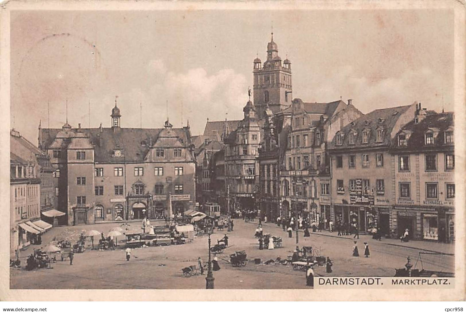 ALLEMAGNE - DARMSTADT - SAN42933 - Marktplatz - Darmstadt