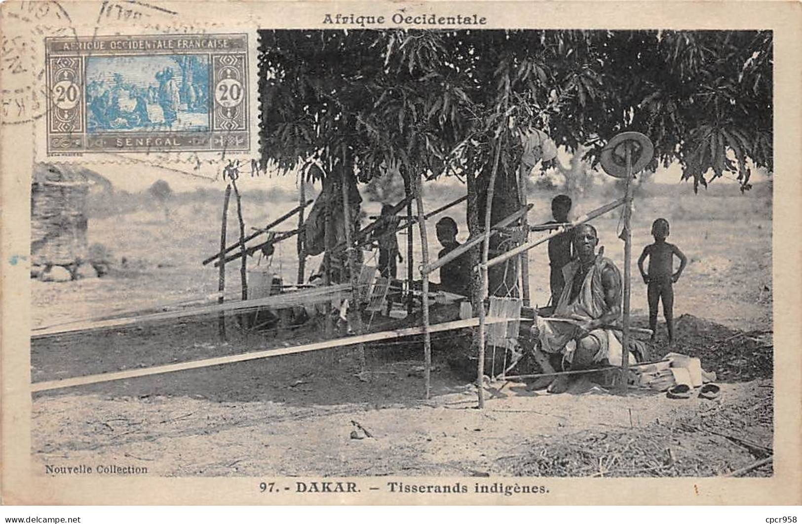 SENEGAL - DAKAR - SAN36776 - Tisserands Indigènes - En L'état - Senegal