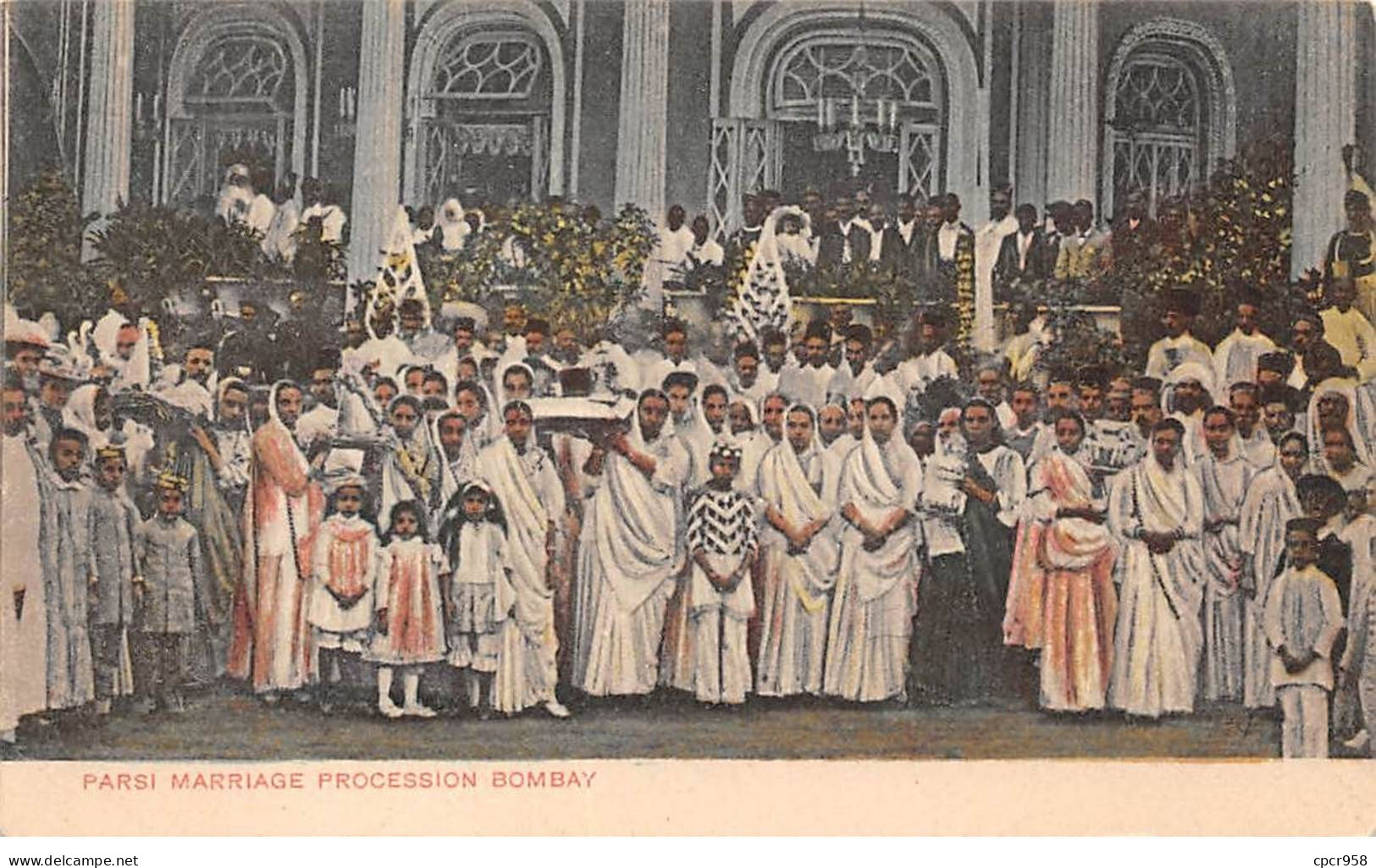 INDE - SAN36800 - Parsi Marriage Procession Bombay - India